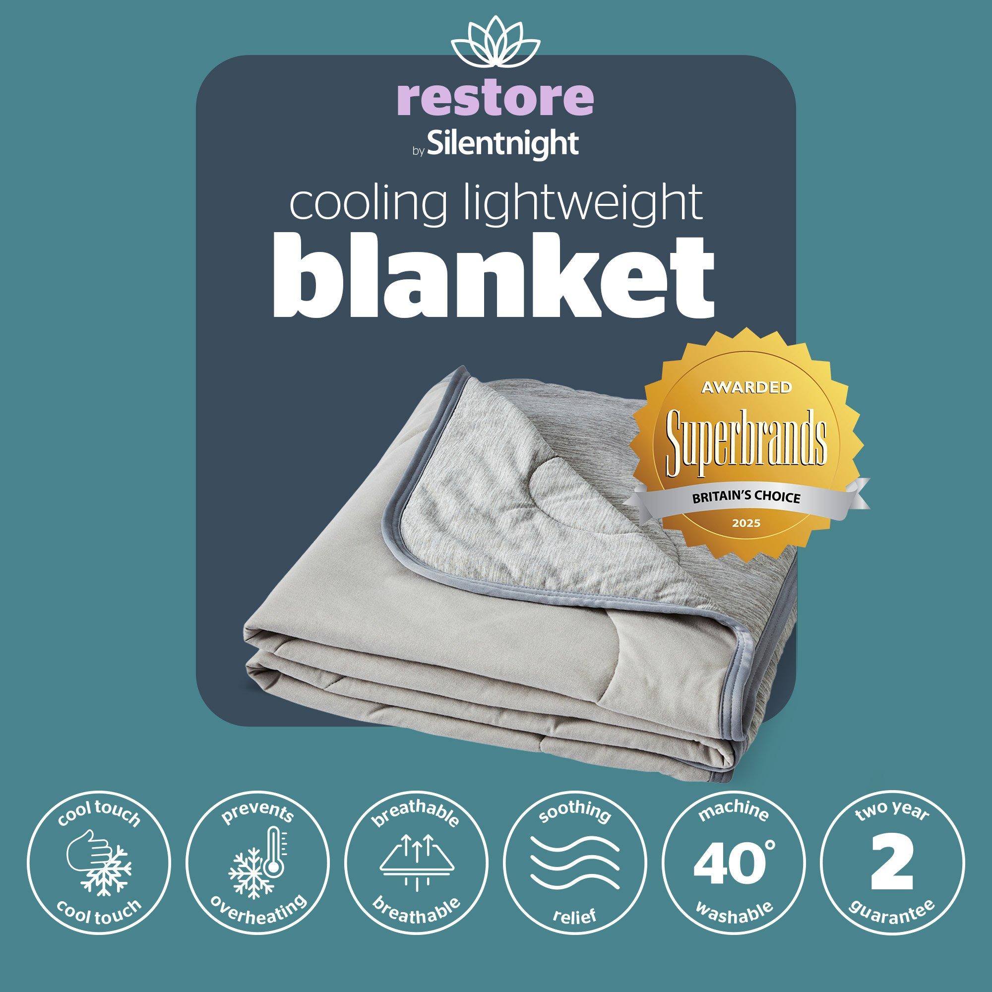 Grey - Silentnight - Restore Lightweight Blanket - 9
