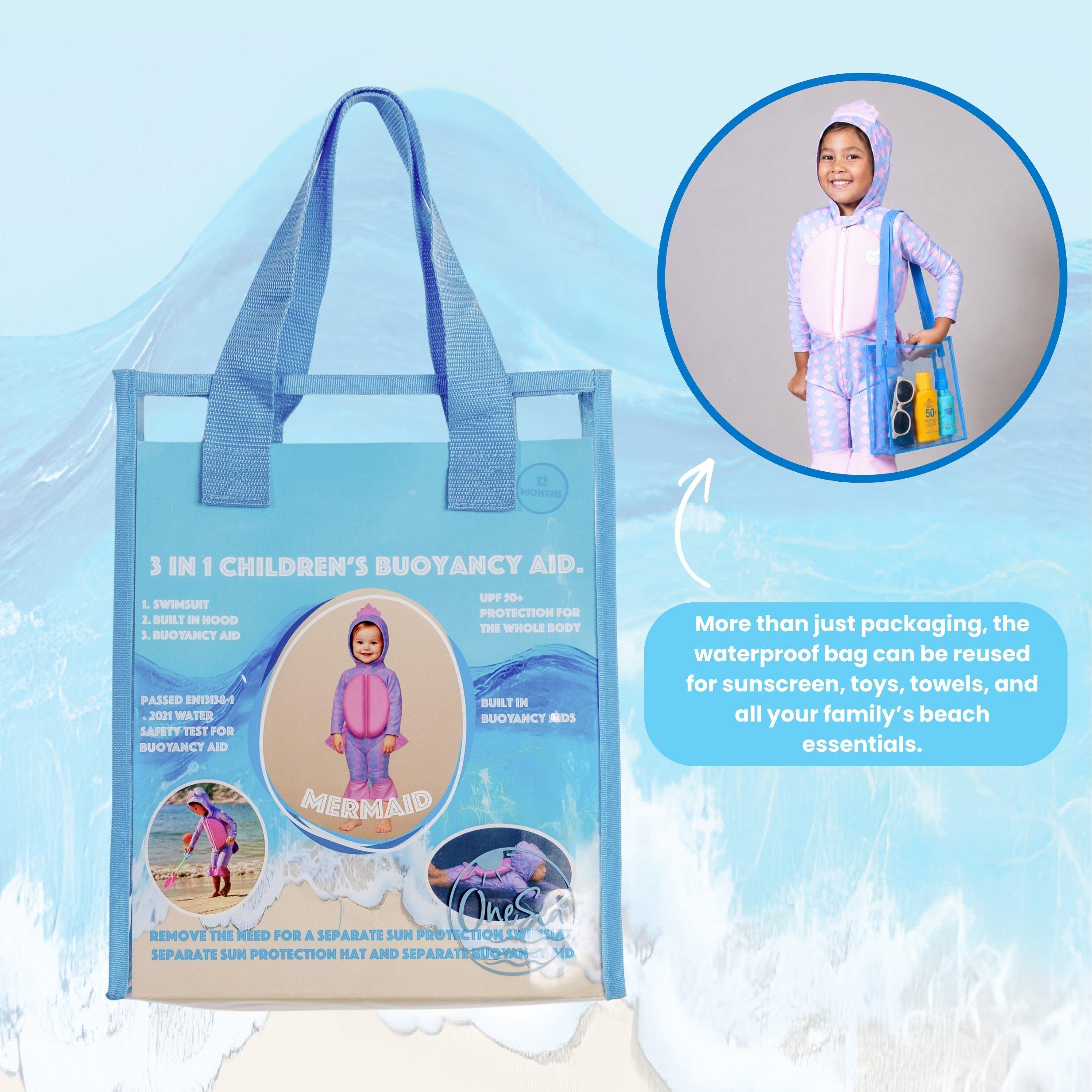 Multi - OneSea - Onesea Mermaid Outfit - 3-in-1 Children’s Buoyancy Aid - 12 Months - 6