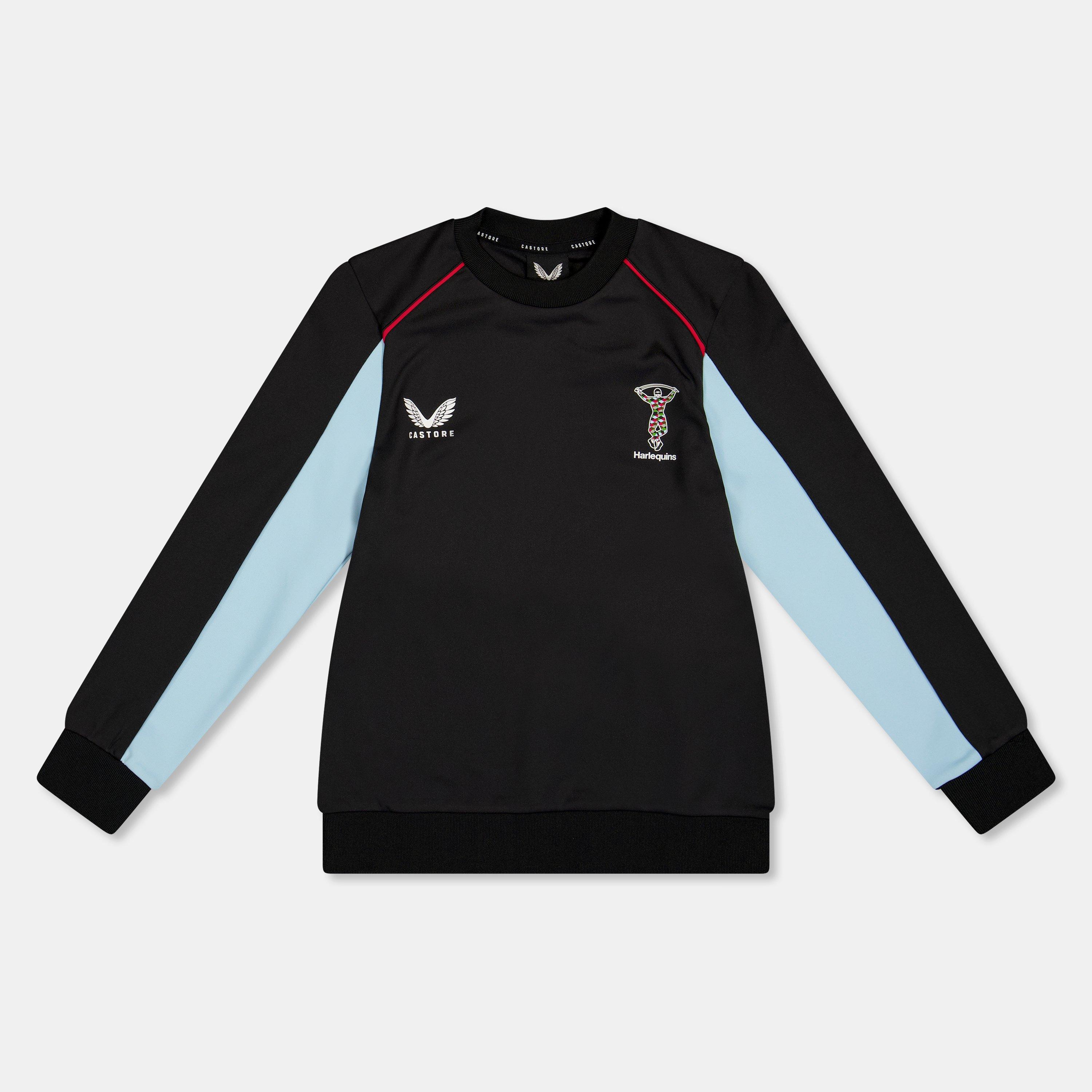 Zwart - Castore - Kids' Harl Crew Sweatshirt - 1