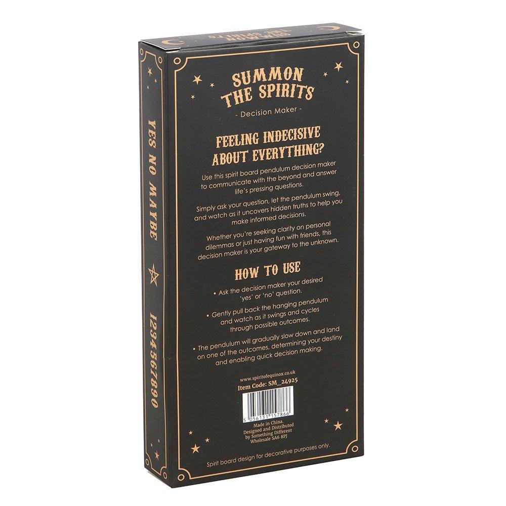 Black - Something Different - Talking Board Pendulum Decision Maker - 6