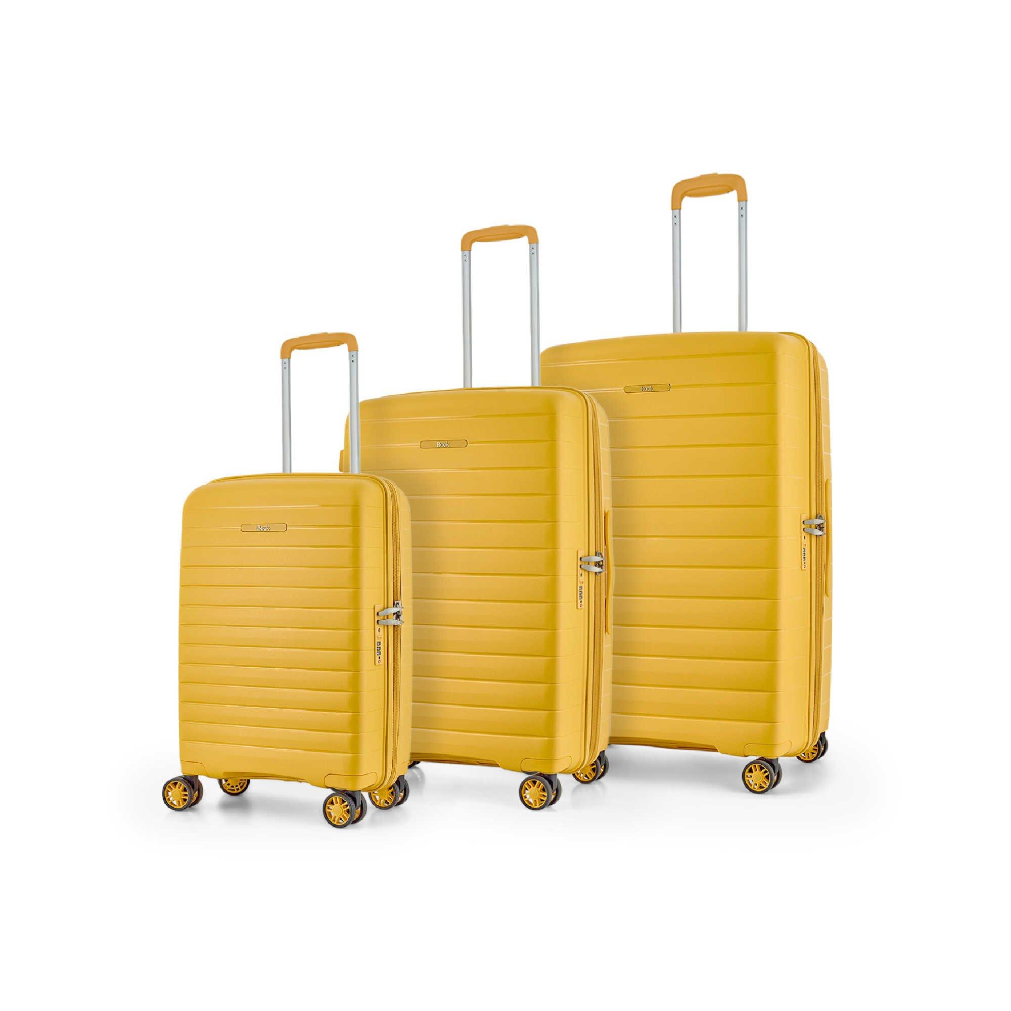 Rock Rock Palma Suitcase Yellow