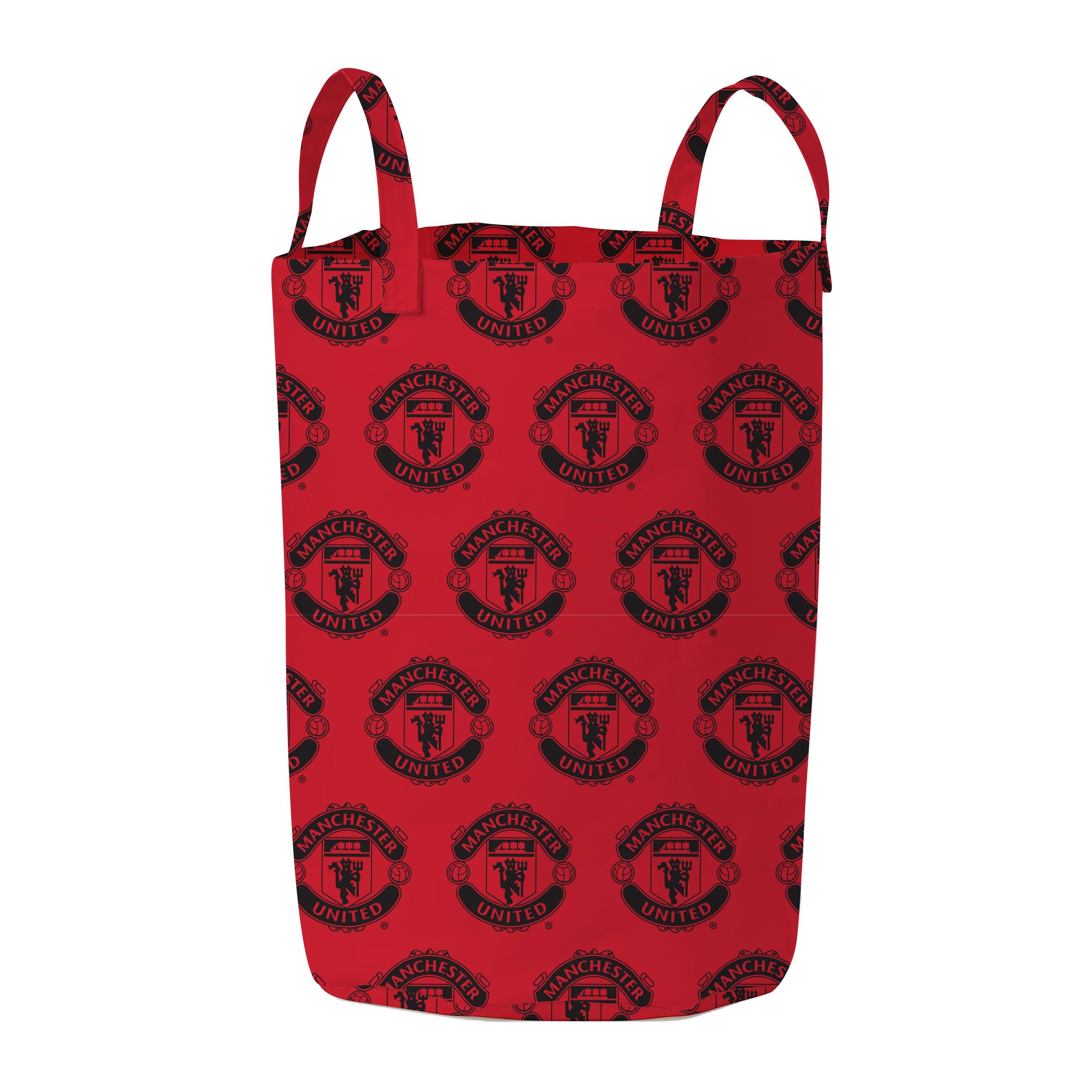 Multi - Team - Manchester United Icon Fabric Storage Hamper - 2
