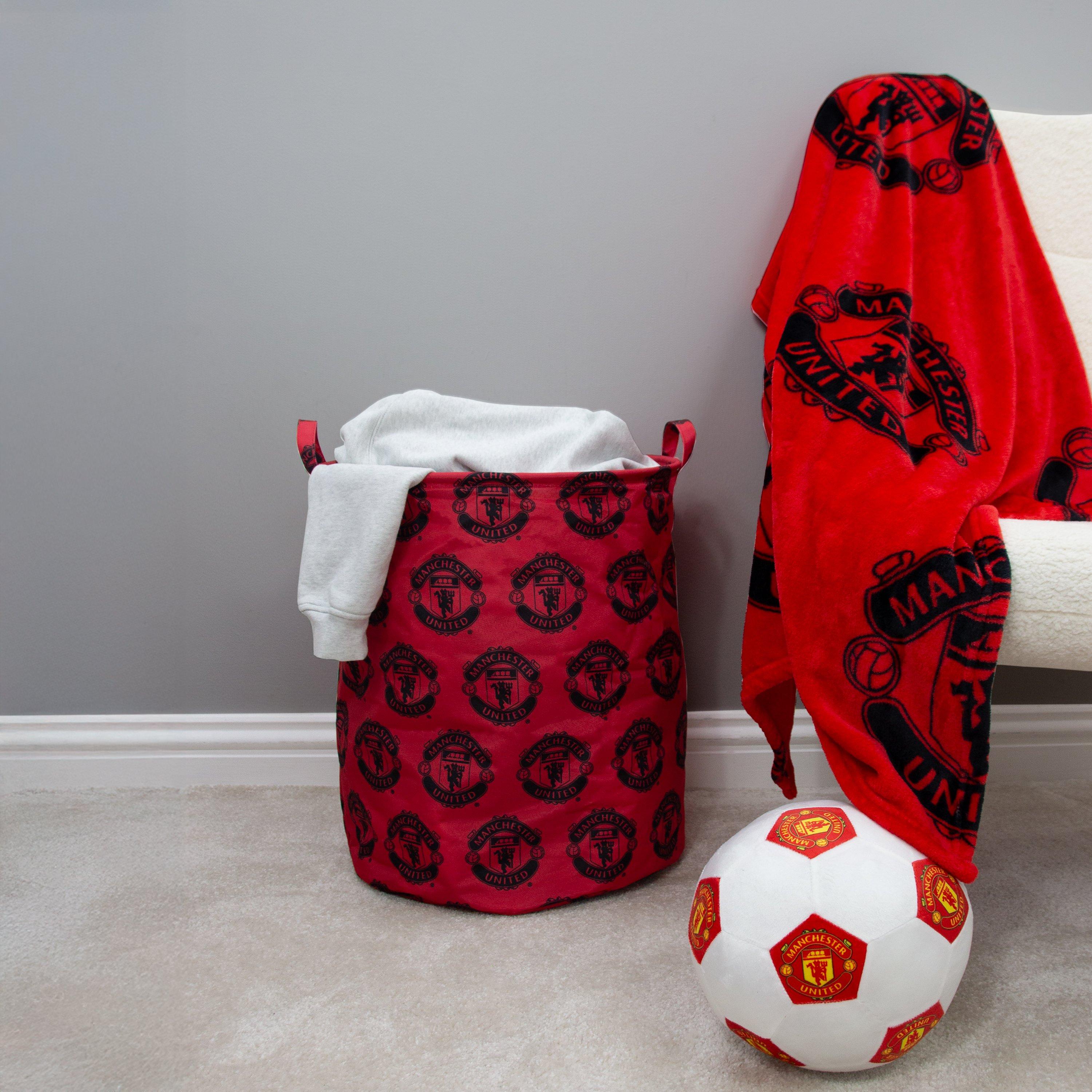 Multi - Manchester United FC - Manchester United Icon Fabric Storage Hamper - 3