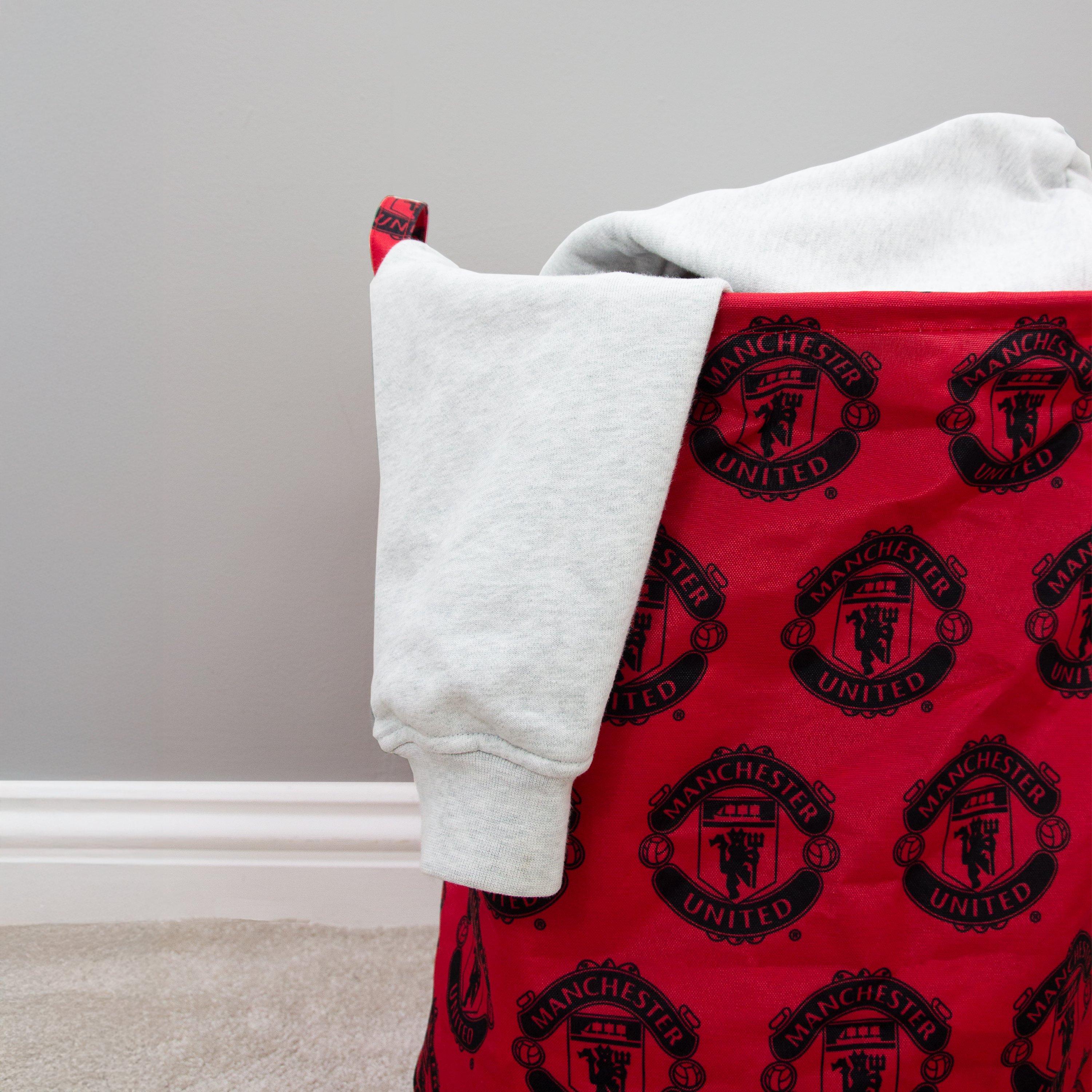 Multi - Manchester United FC - Manchester United Icon Fabric Storage Hamper - 5