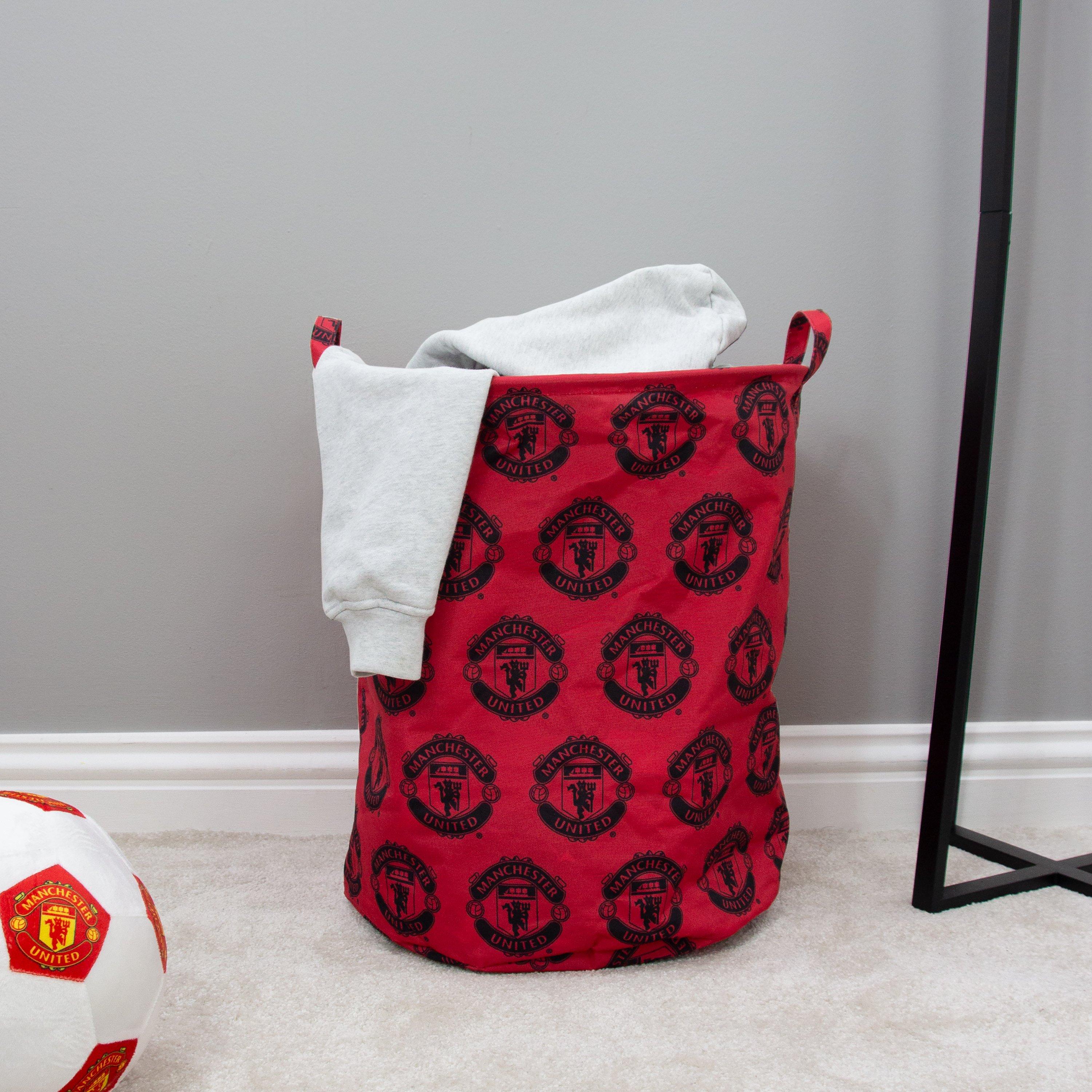 Multi - Manchester United FC - Manchester United Icon Fabric Storage Hamper - 6