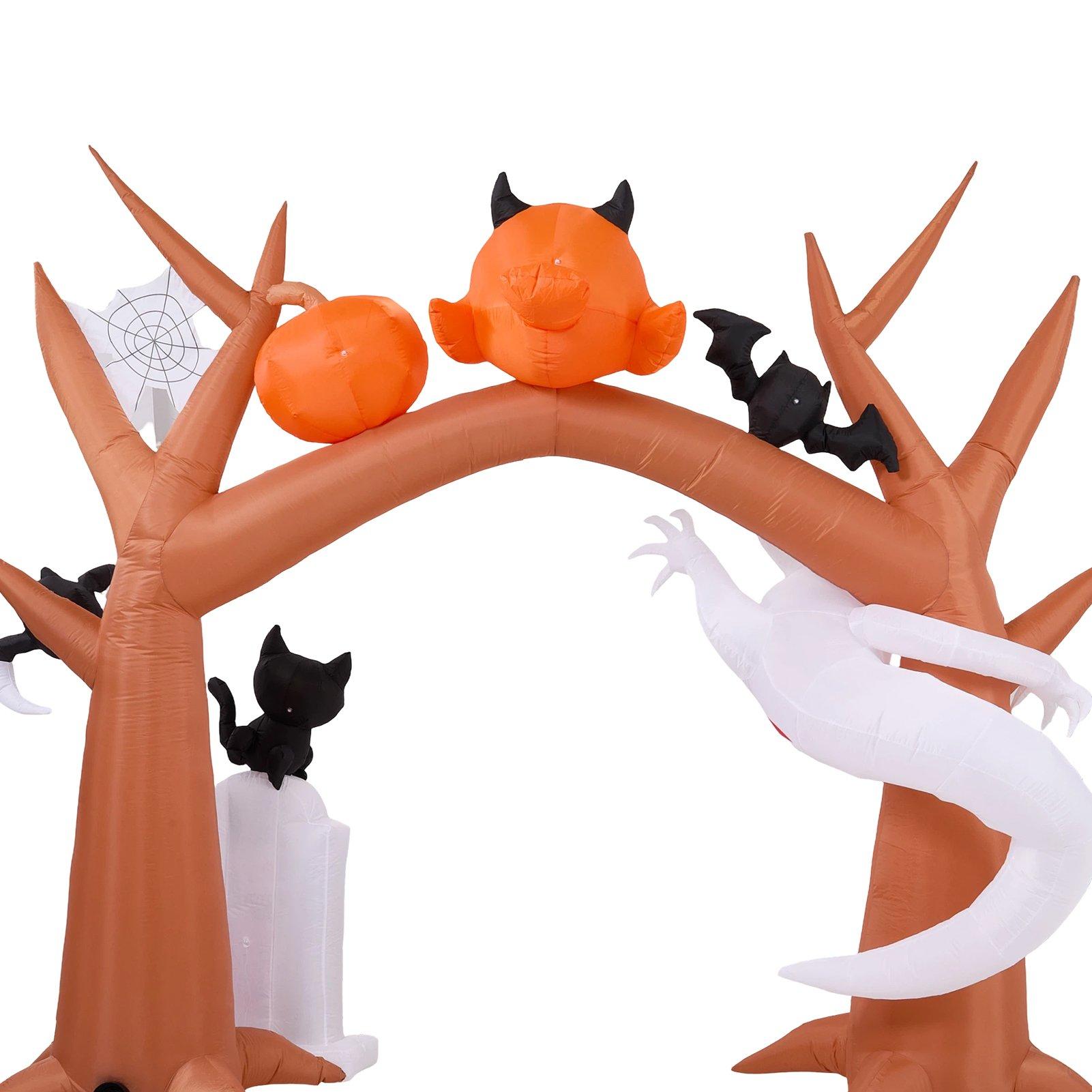 Multi - LIFE IDEAS - 9FT Blow-up Halloween Archway Inflatable - 3