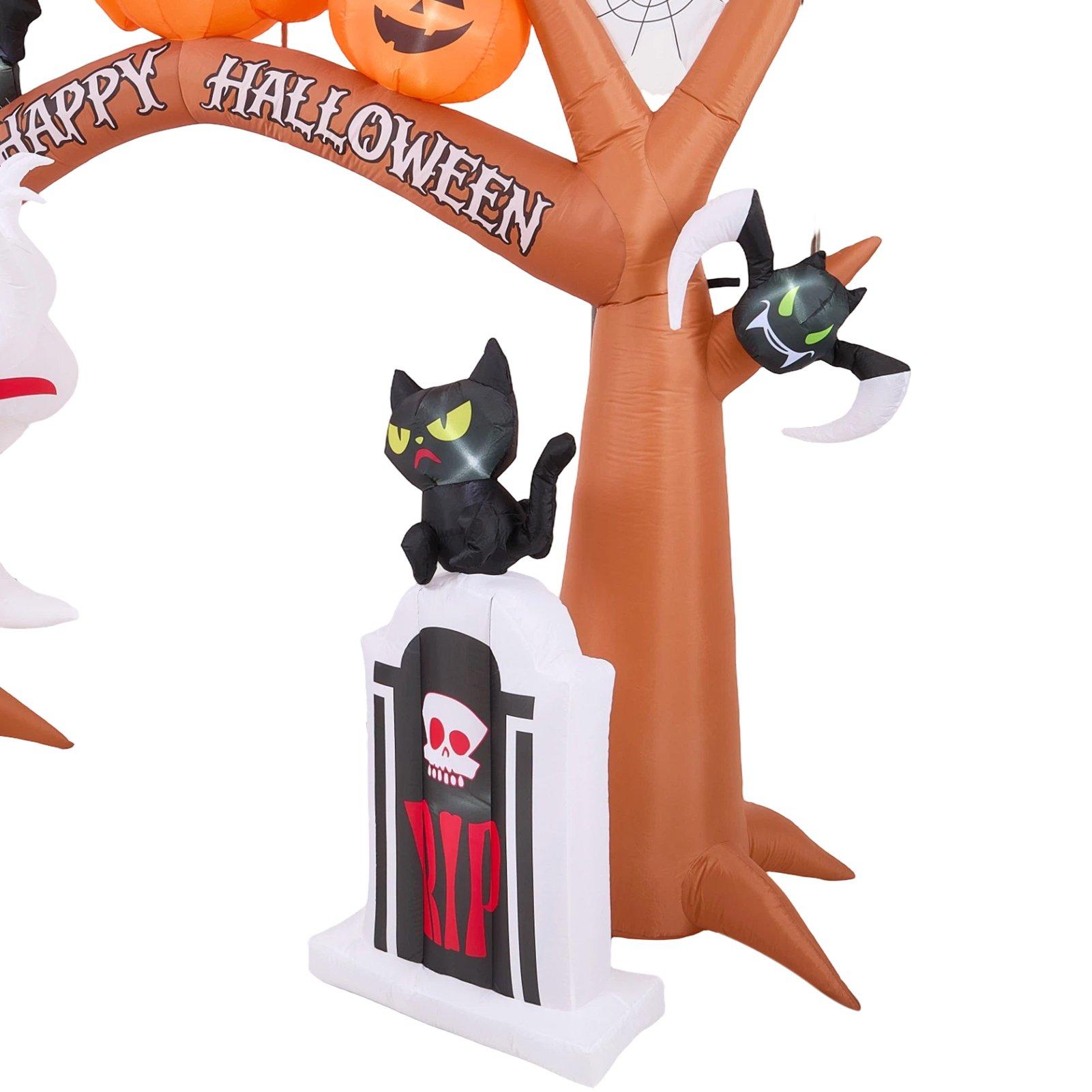 Multi - LIFE IDEAS - 9FT Blow-up Halloween Archway Inflatable - 5
