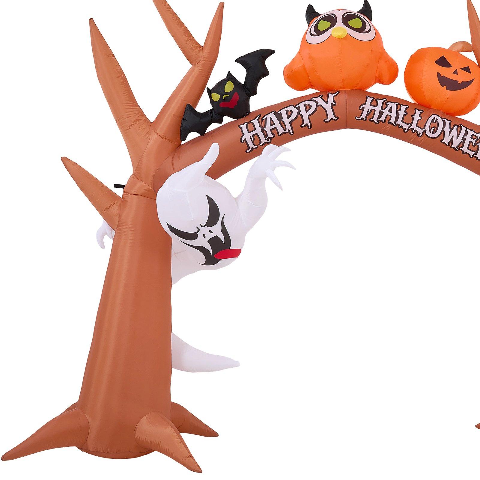 Multi - LIFE IDEAS - 9FT Blow-up Halloween Archway Inflatable - 6
