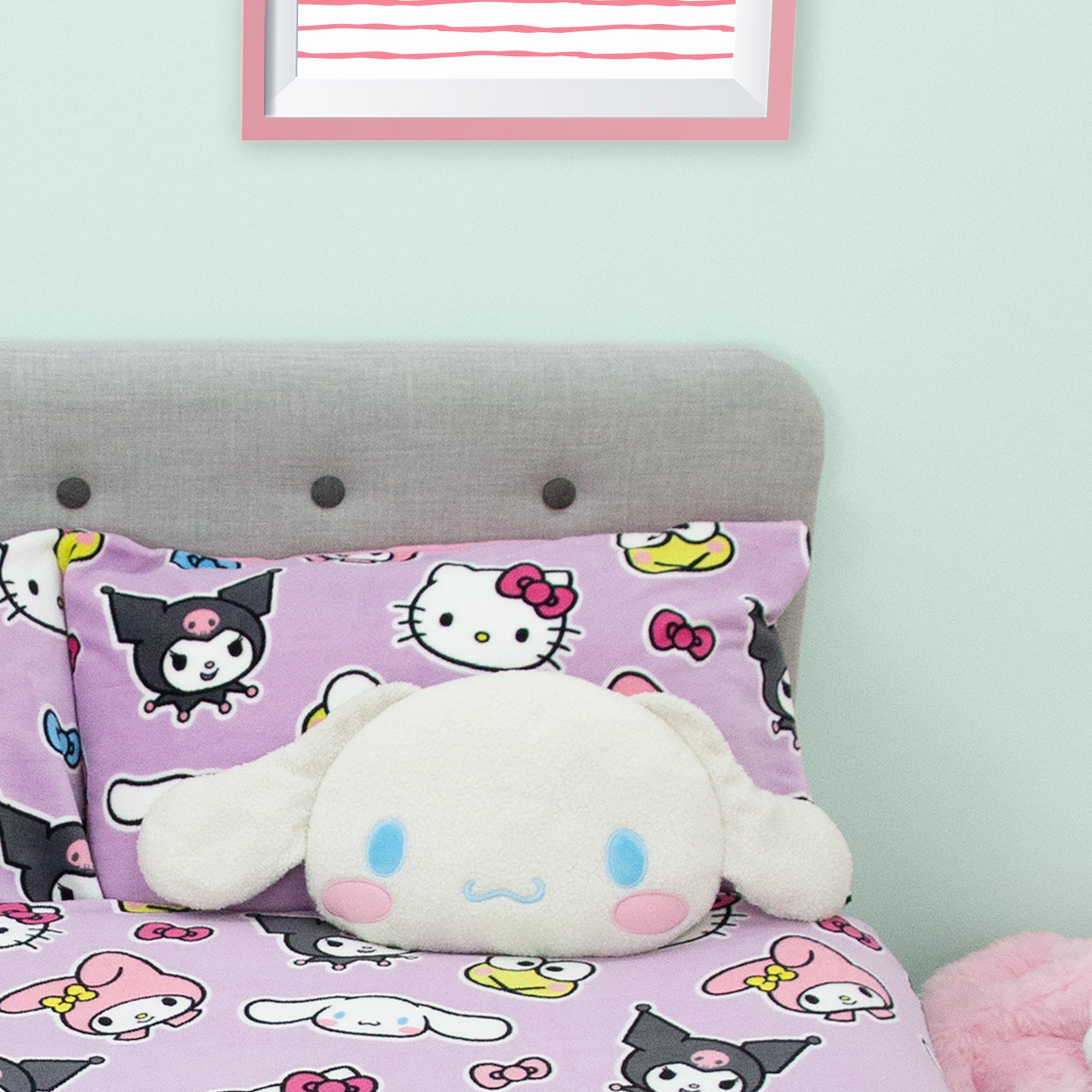 Multi - Hello Kitty - Cinnamoroll Shaped Cushion - 1