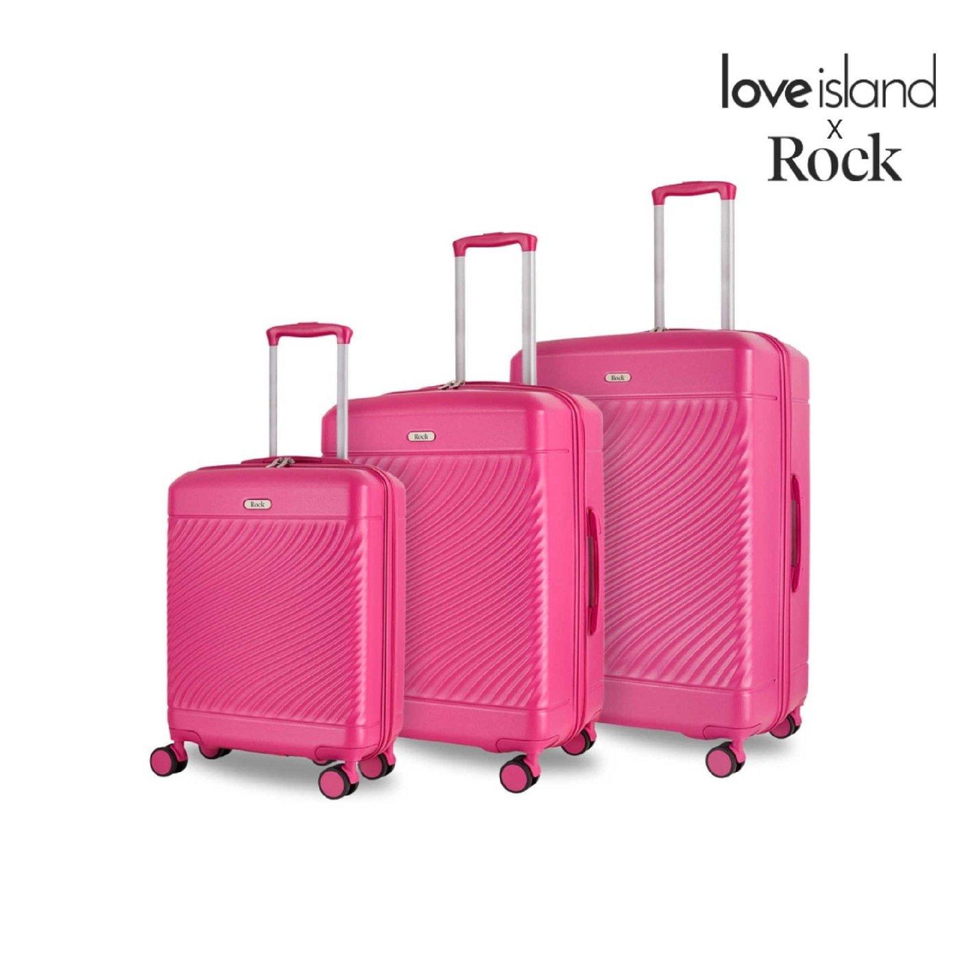 Pink - Rock - Rock Love Island Suitcase Pink - 1