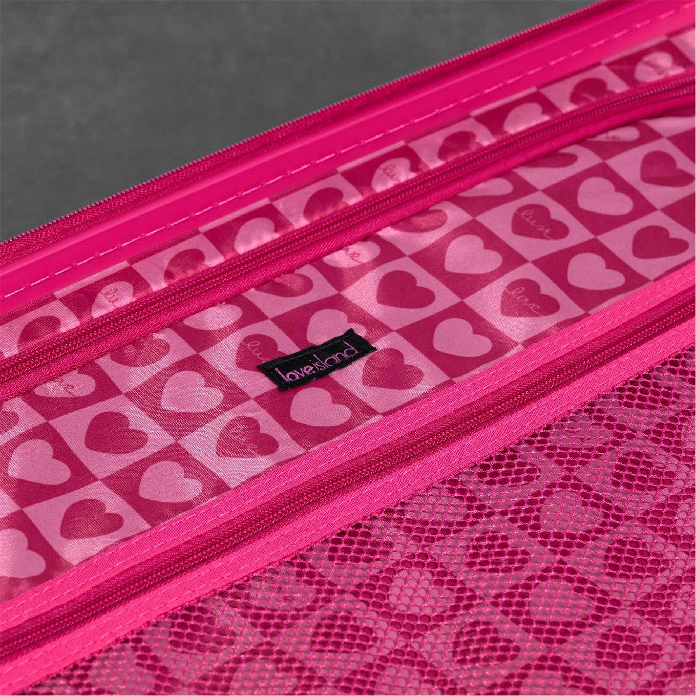 Pink - Rock - Rock Love Island Suitcase Pink - 4
