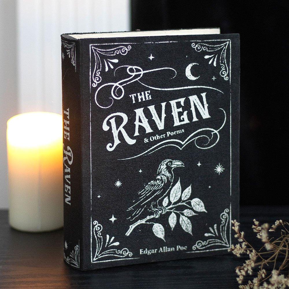 Black - Something Different - The Raven Book Shaped Storage Box - 1