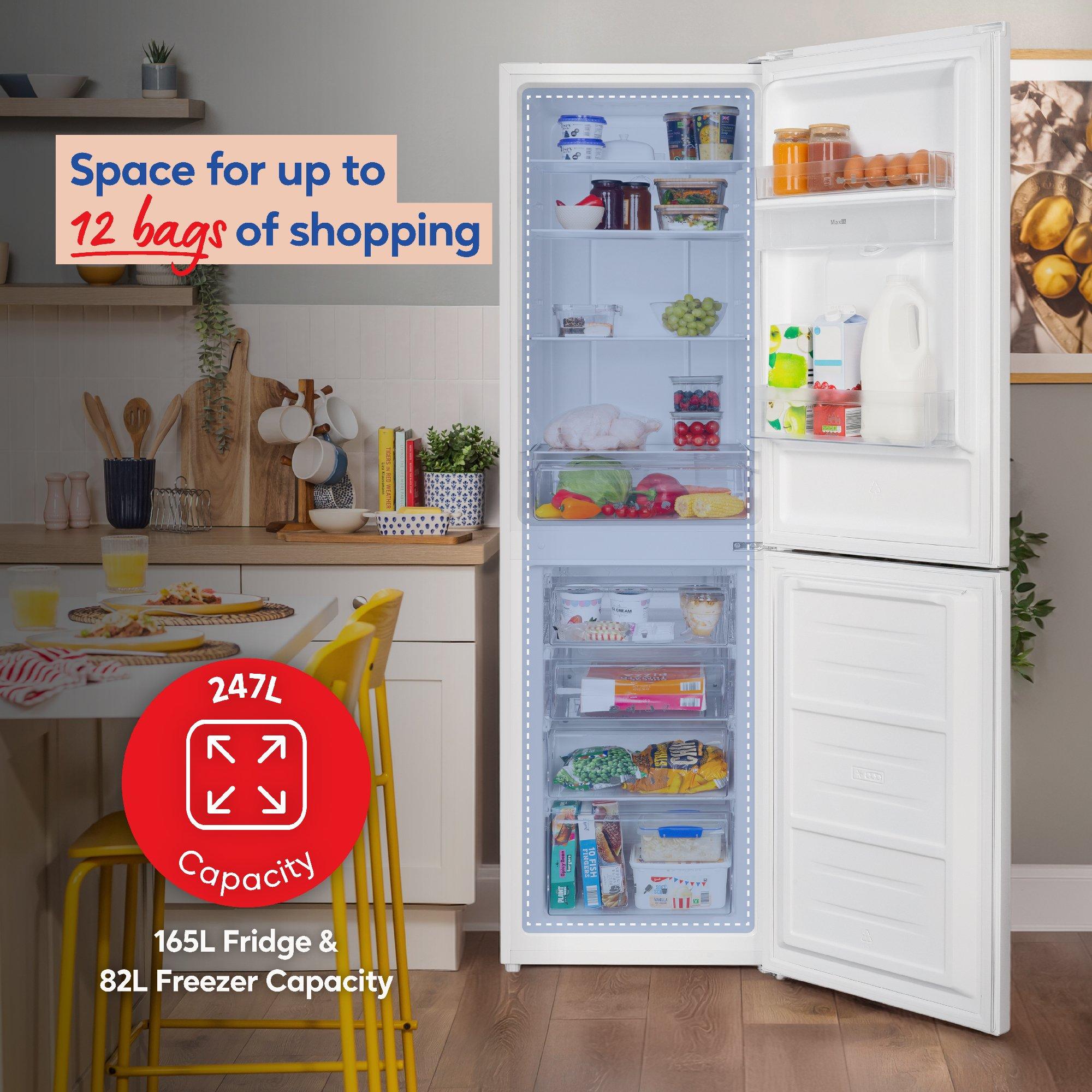 White - Russell Hobbs - RH181TNF552E2WWD Fridge Freezer + Water Dispenser - 2
