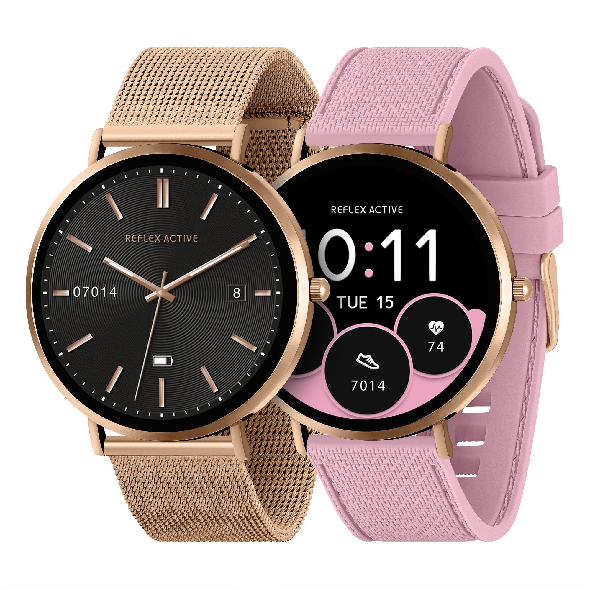 Rose Gold - Reflex Active - Series 42 Amoled Slim Watch Set - 5