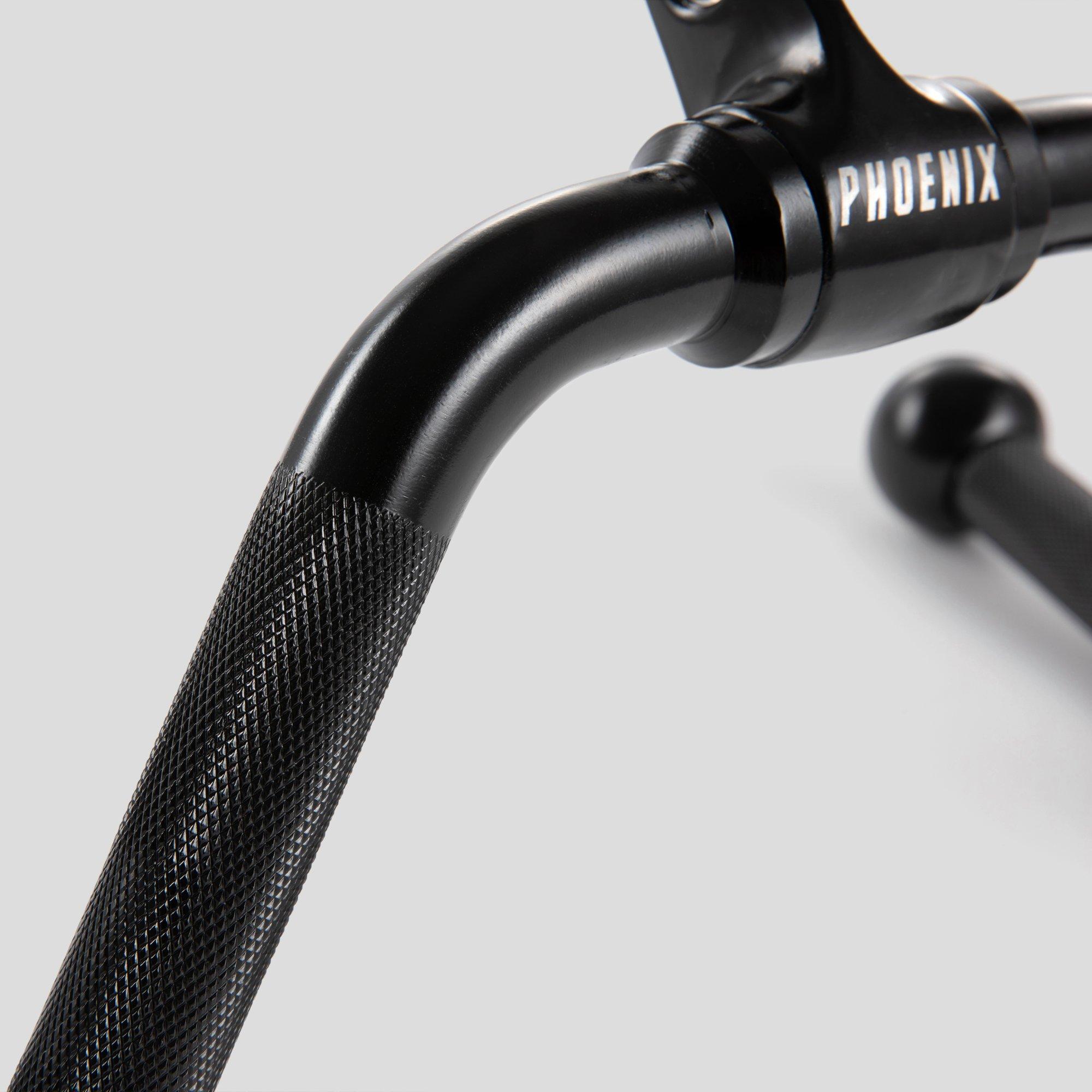 Black - Phoenix Fitness - Phoenix Fitness Curl Bar Attachment - 3