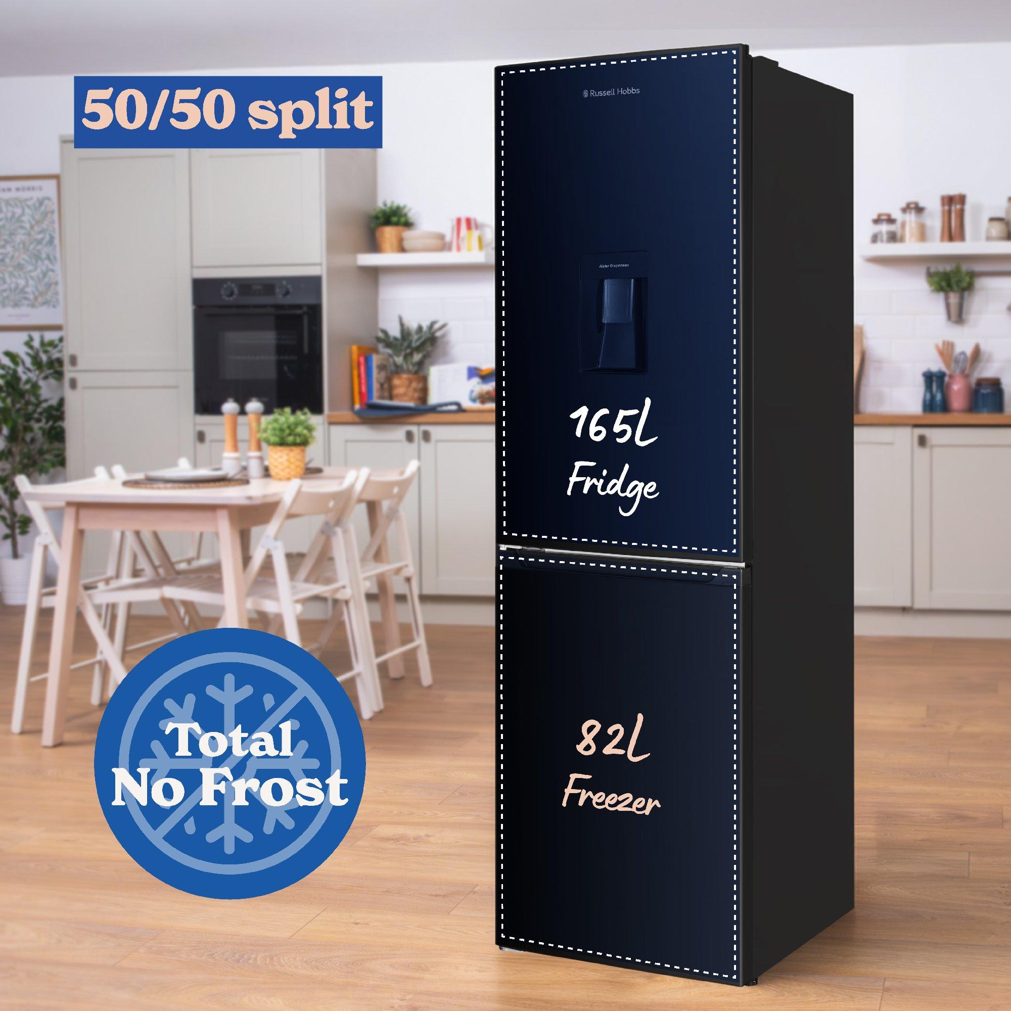 Black - Russell Hobbs - RH181TNF552E2BWD Fridge Freezer + Water Dispenser - 3