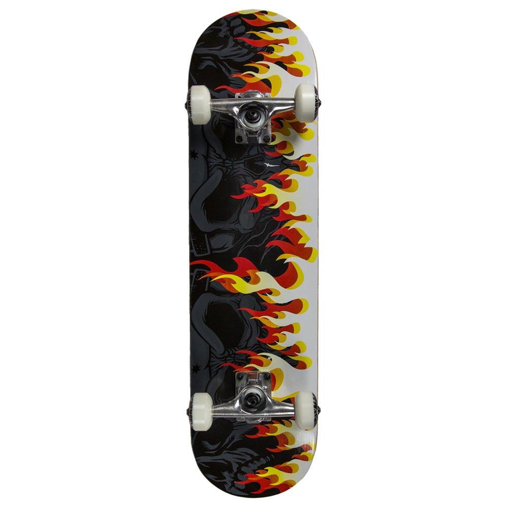 On Fire - Madd Gear - MGP GANGSTA Series Complete PRO Concave Skateboard - 1