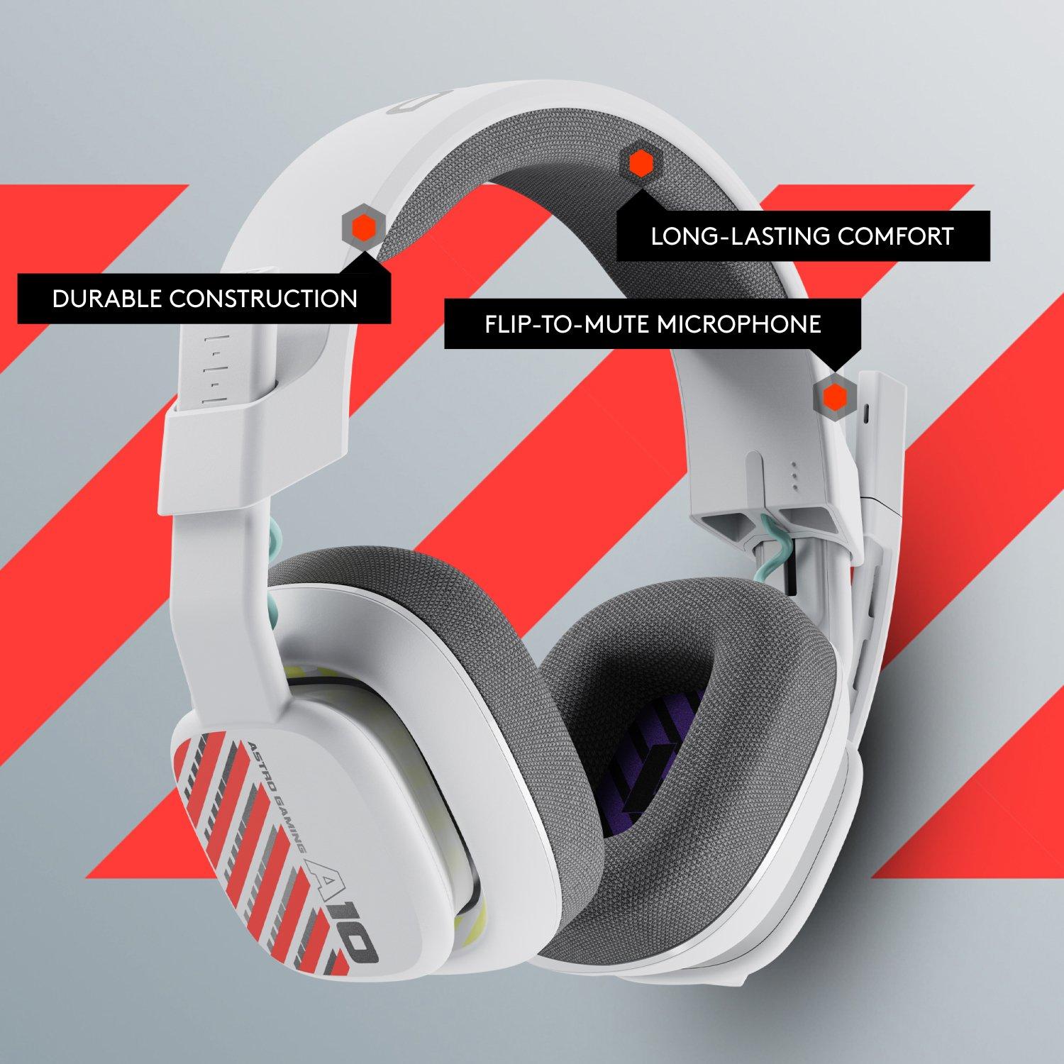 Weiß - Logitech - Astro A10 Headset - 8