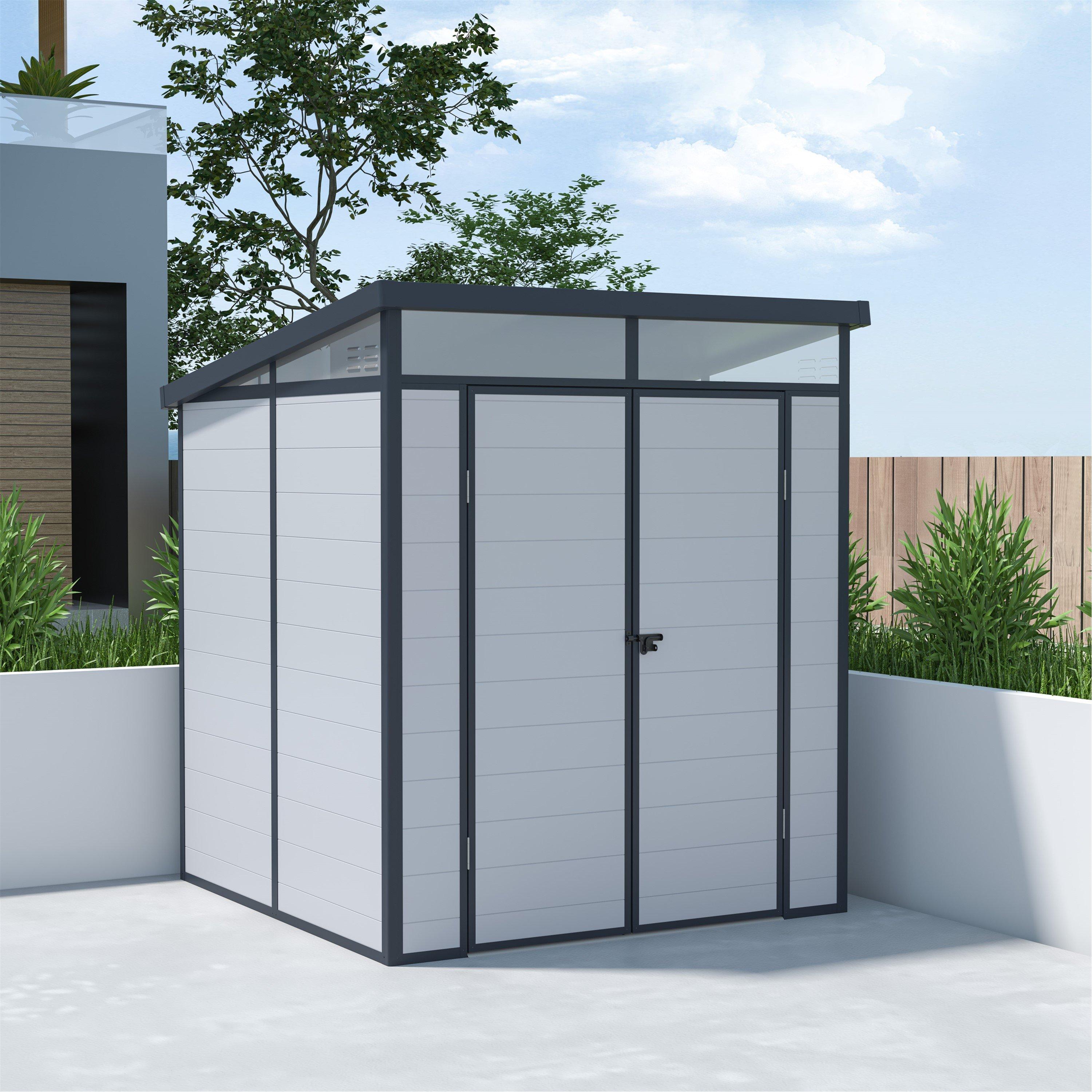 Store More  Lotus Adonis - Grey - 6x6ft