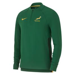 nike undefeated South Africa Springboks Quarter Zip Training Top 2023 Adults