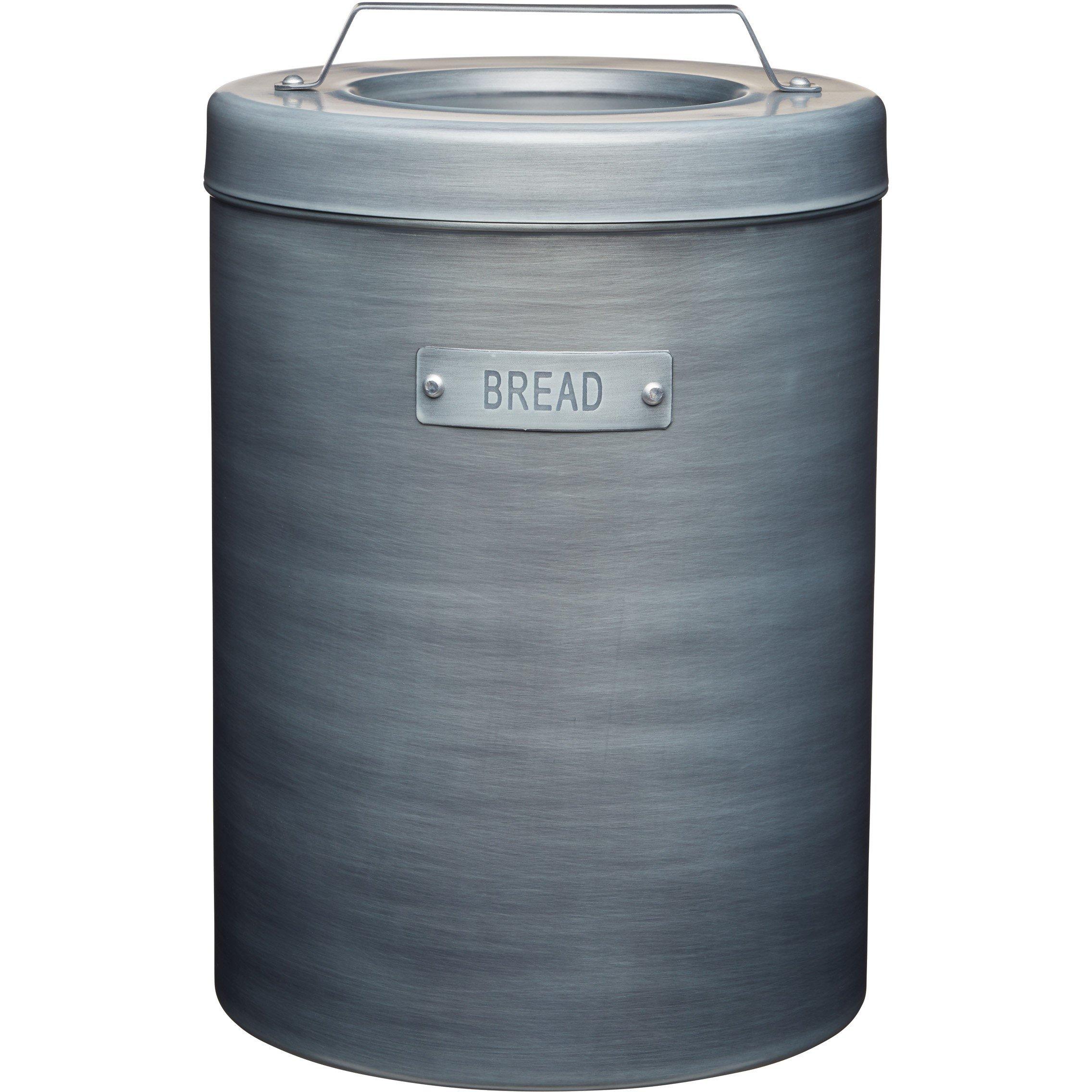 Grey - KitchenCraft - Industrial Kitchen Metal Bread Bin - 1