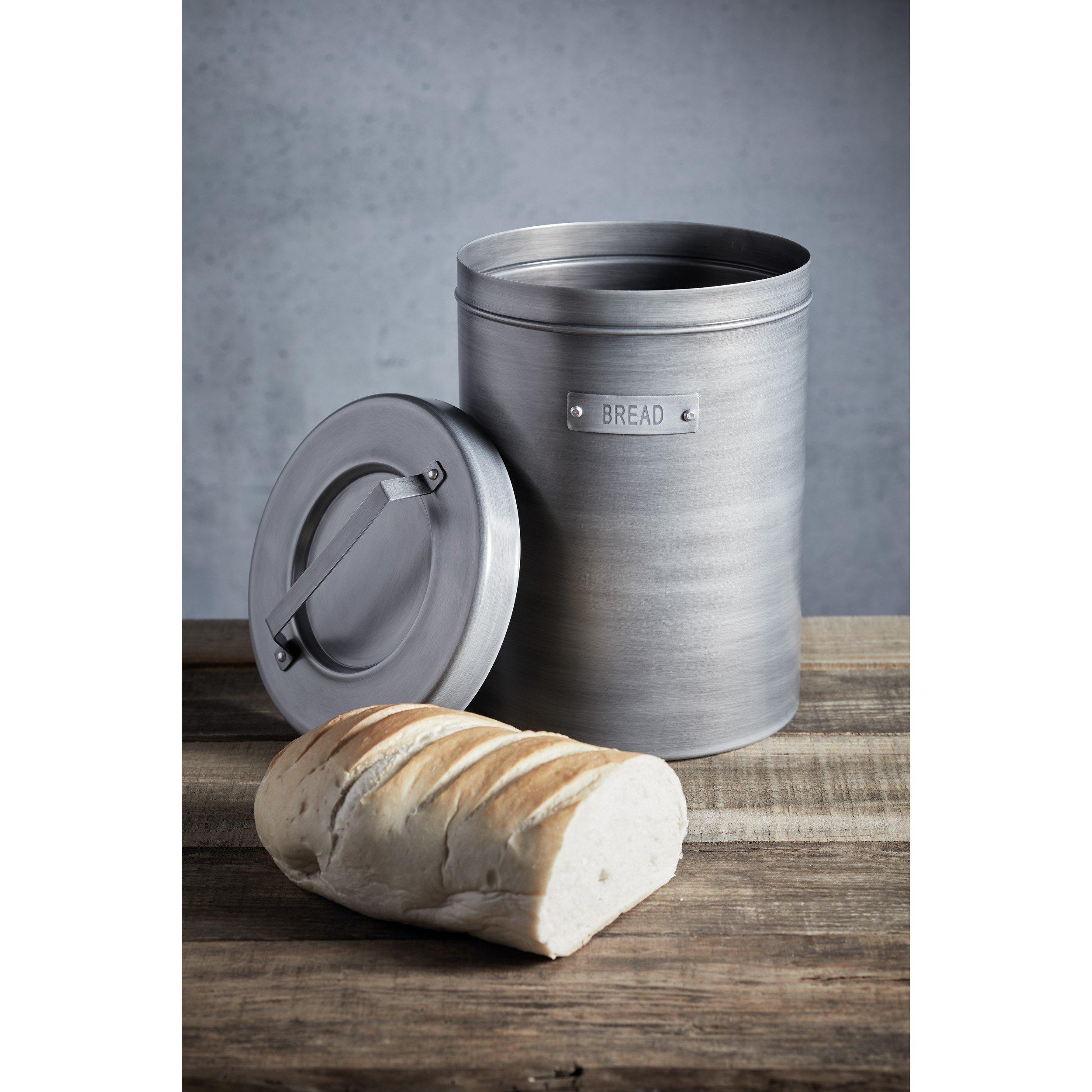 Grey - KitchenCraft - Industrial Kitchen Metal Bread Bin - 2