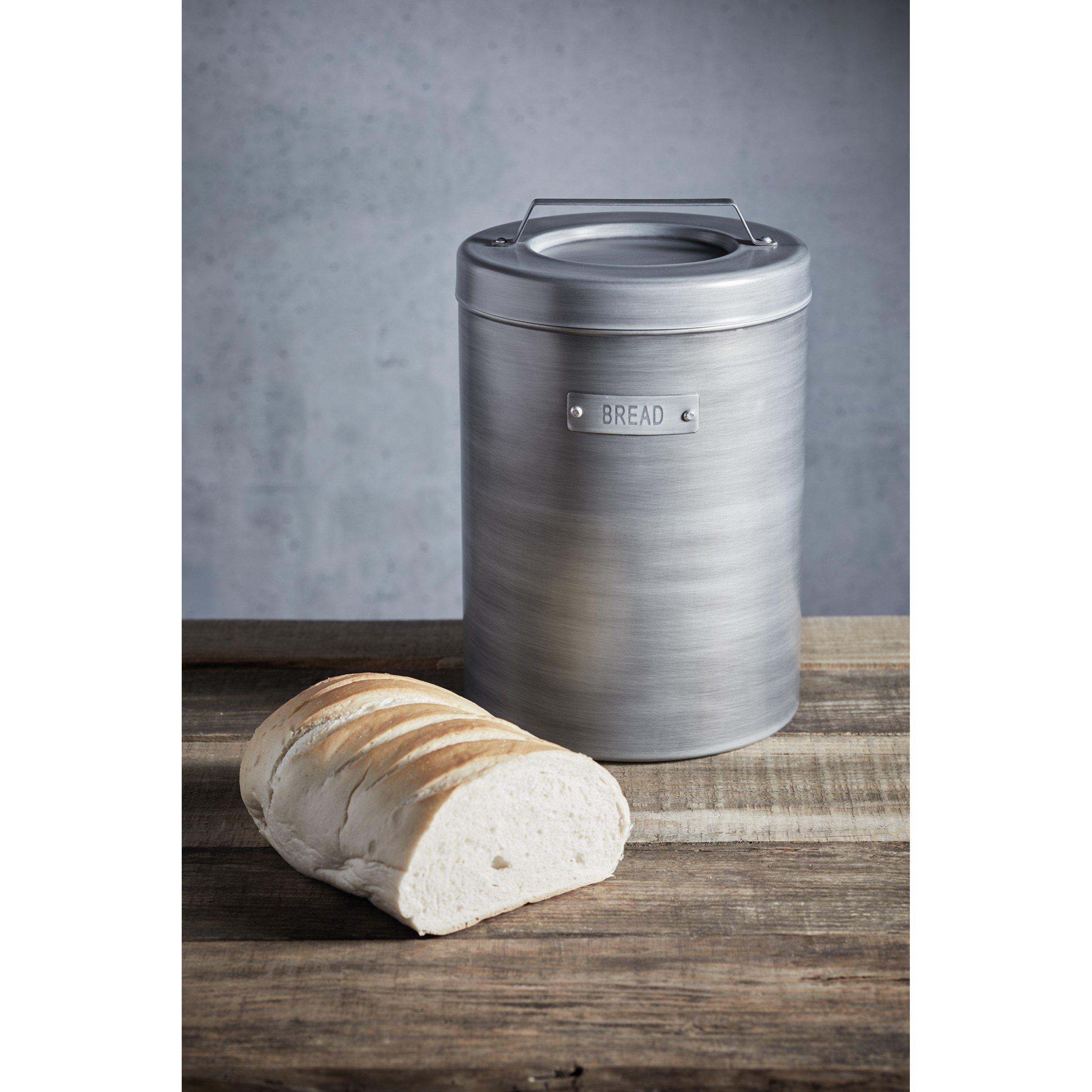 Grey - KitchenCraft - Industrial Kitchen Metal Bread Bin - 3