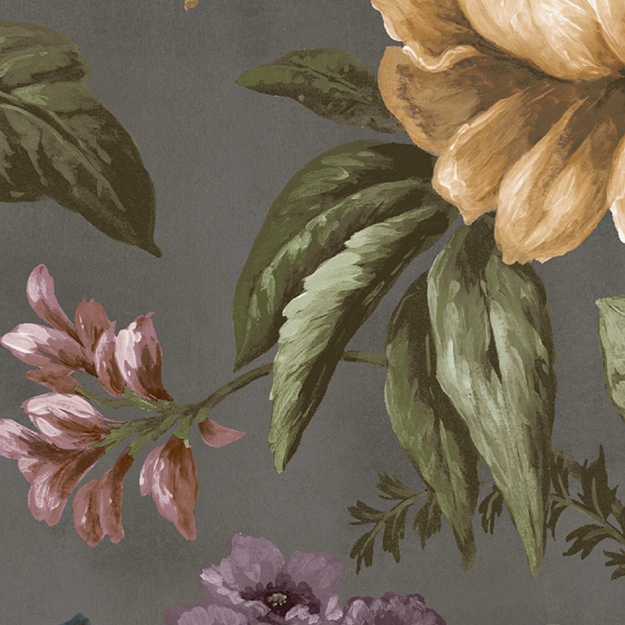 Charcoal - Superfresco Easy - Gardenia Charcoal Wallpaper - 4