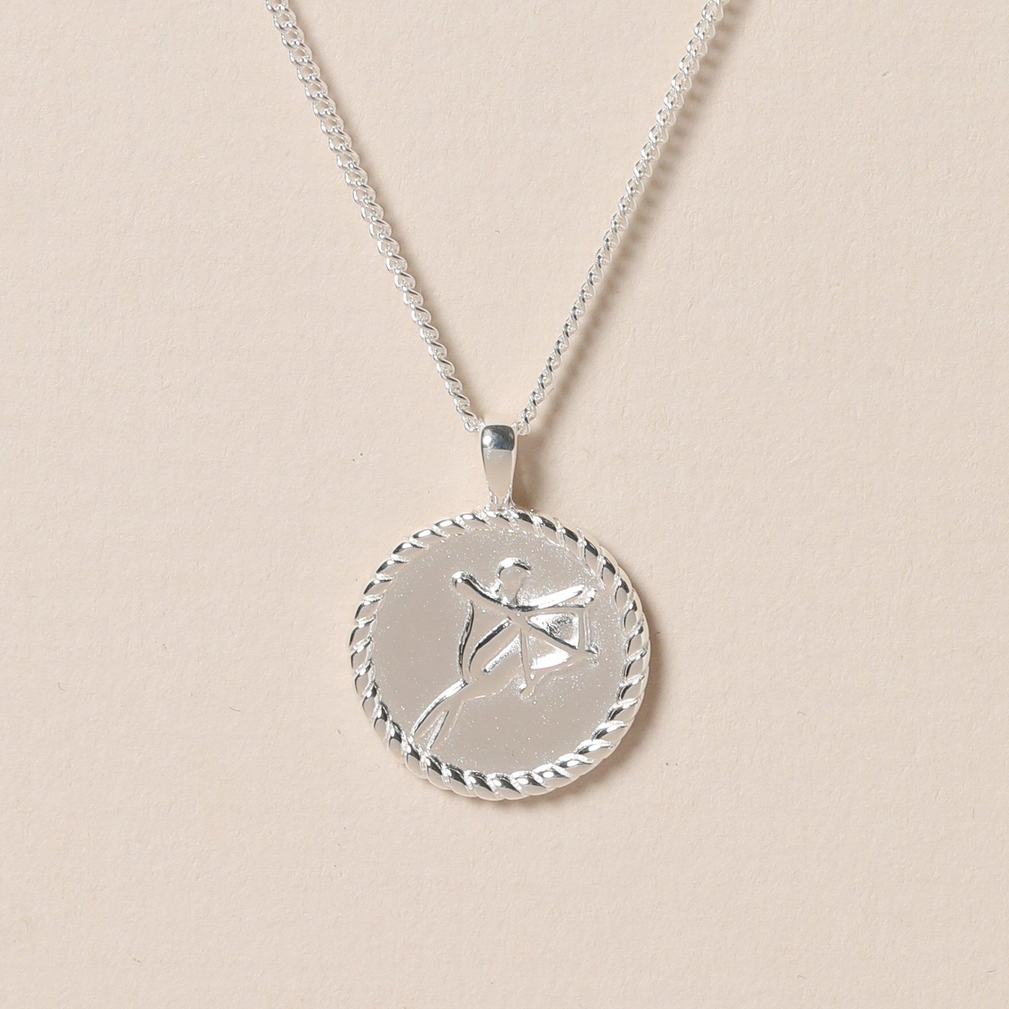 Silver - Simply Silver - Sterling Silver 925 Zodiac Pendant - - 2