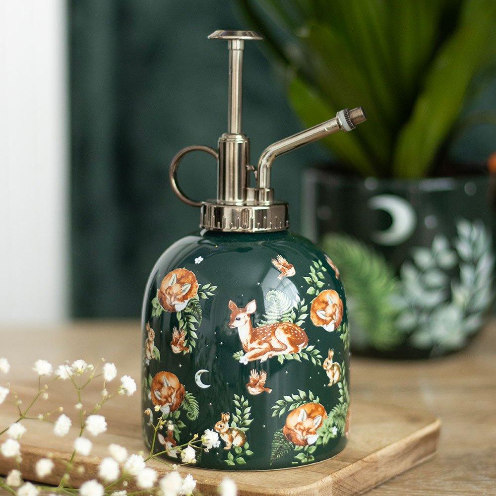 Something Different  Fawn And Friends Forest Print Ceramic Plant Mister - Add A Touch Of