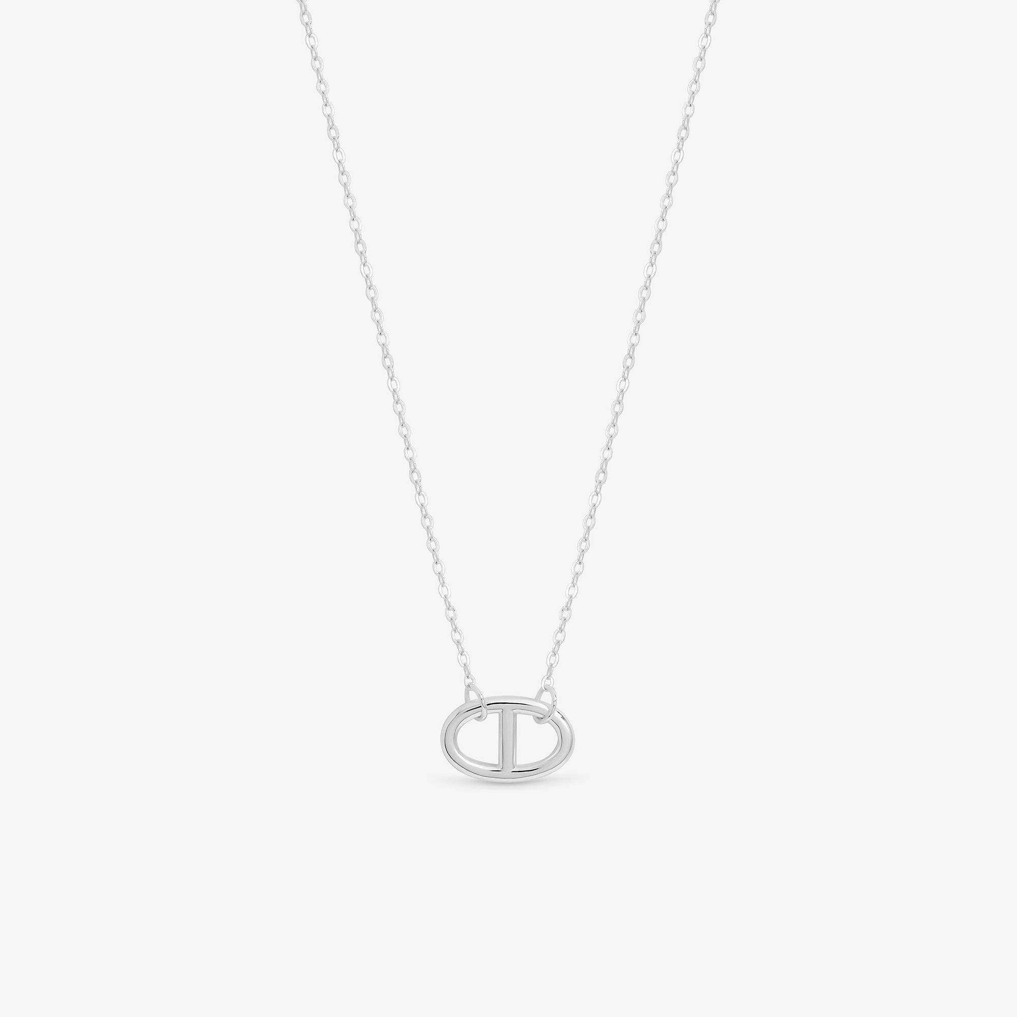 Silver - Simply Silver - Sterling Silver 925 Interlink Heart Necklace - 1