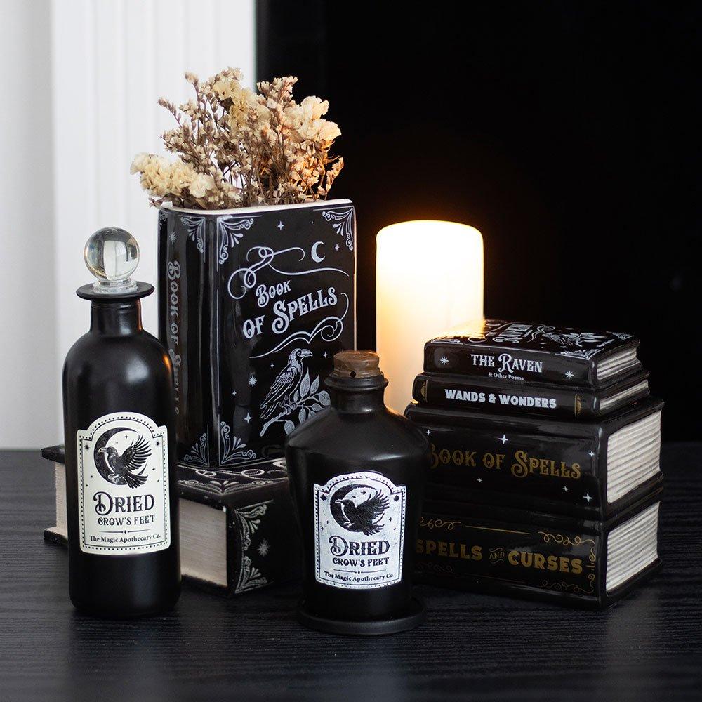 Black - Something Different - Book of Spells Flower Vase - 5