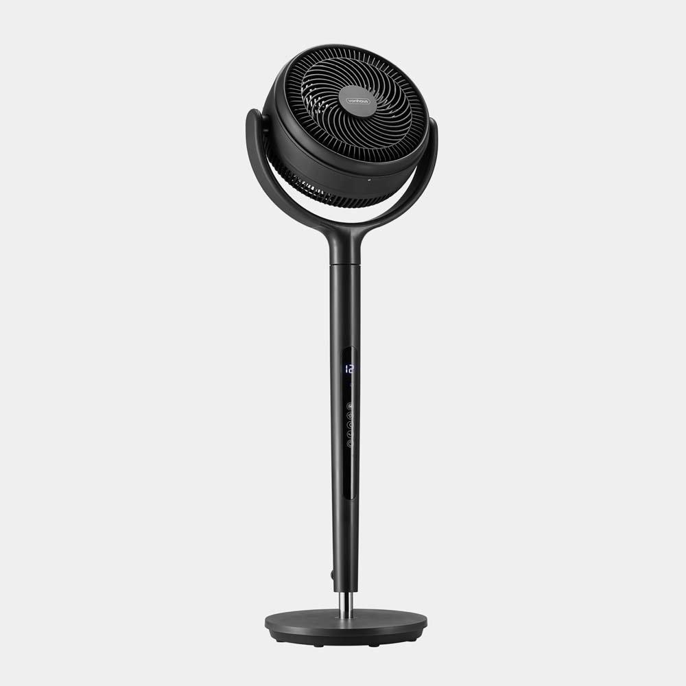 Black - VonHaus - VonHaus - 8-Inch Pedestal Fan - Black - 1