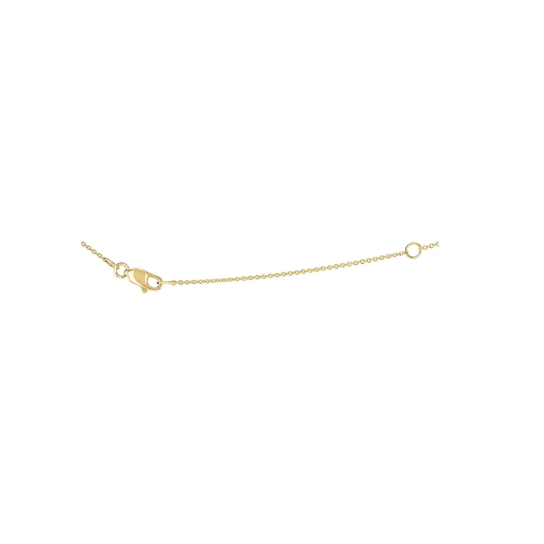 Yellow Gold - Be You - 9ct Gold 1ct Round Lab Created Diamond Necklace - 2