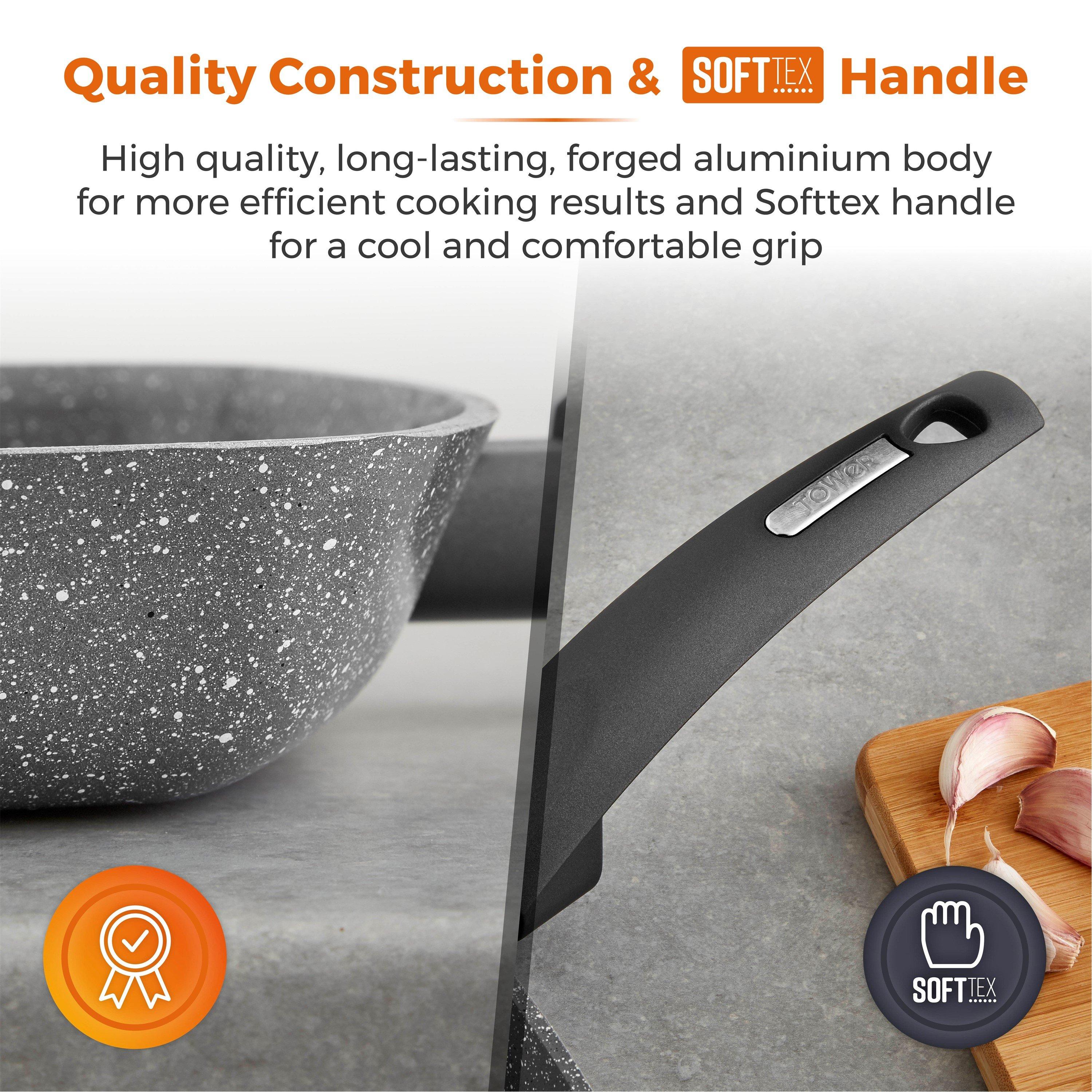 Graphite - Tower - Cerastone Forged 25cm Grill Pan Graphite - 5