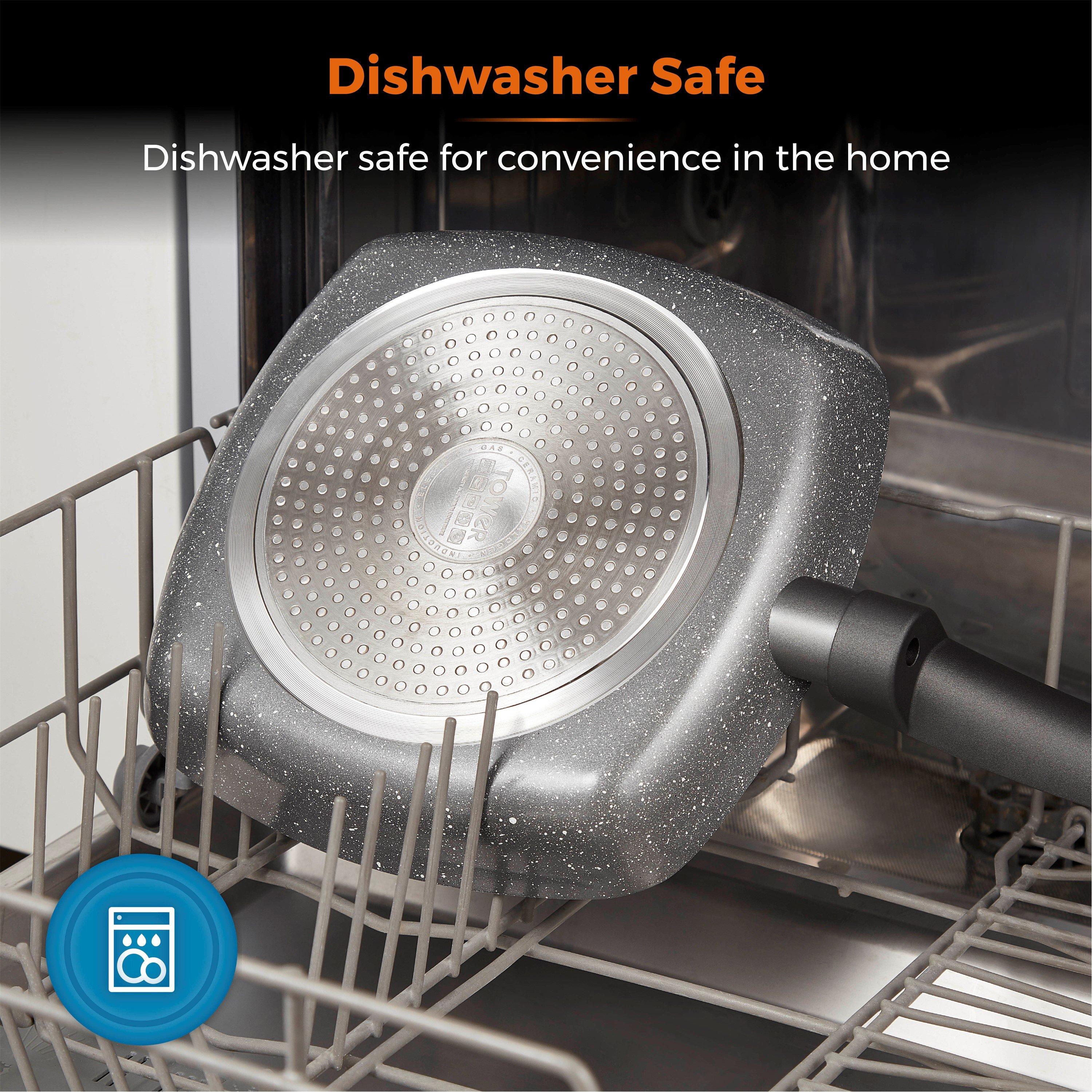 Graphite - Tower - Cerastone Forged 25cm Grill Pan Graphite - 7