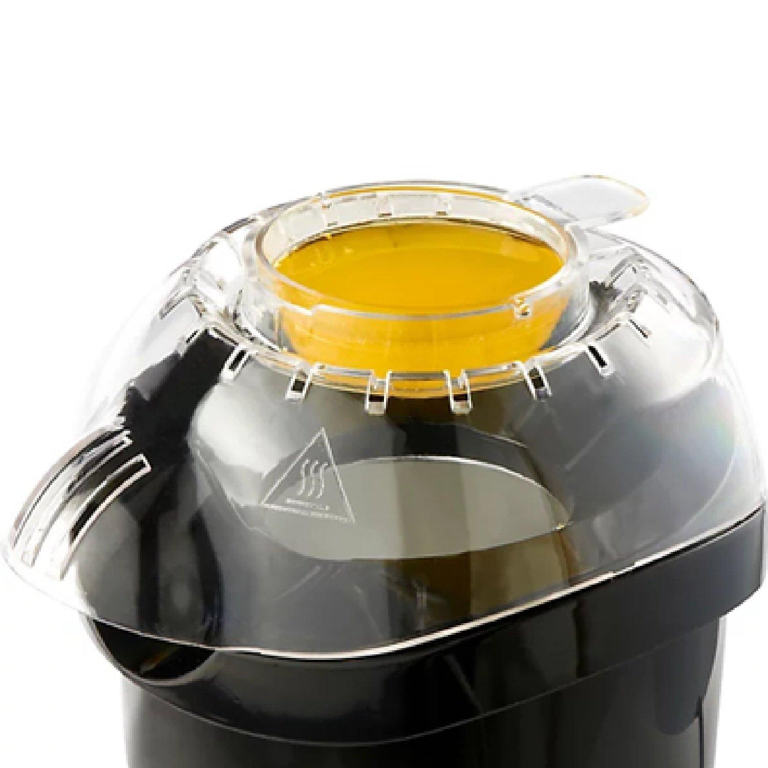 Black - VonShef - Hot Air Popcorn Maker - 5