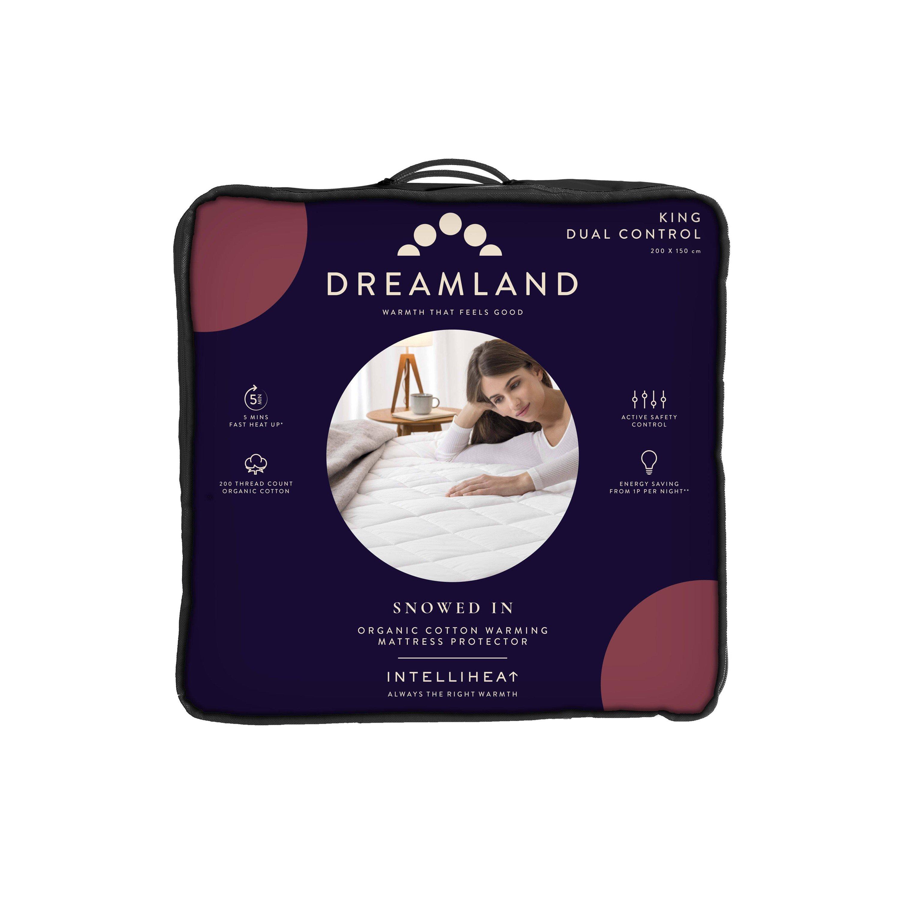 Dreamland Dreamland Organic Cotton King Heated Under Blanket