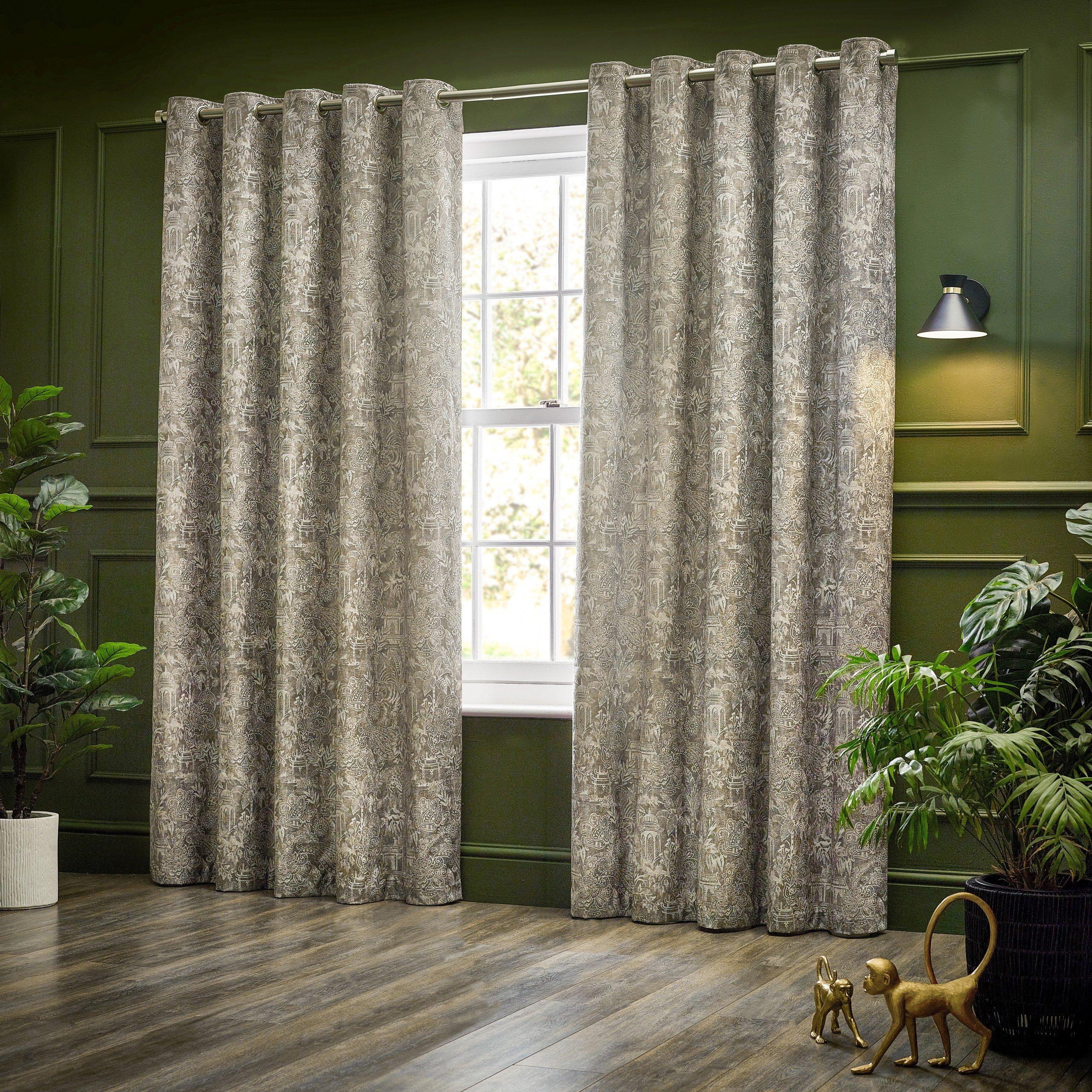 Linen - Wylder - Bengal Chenille Eyelet Curtains - 5