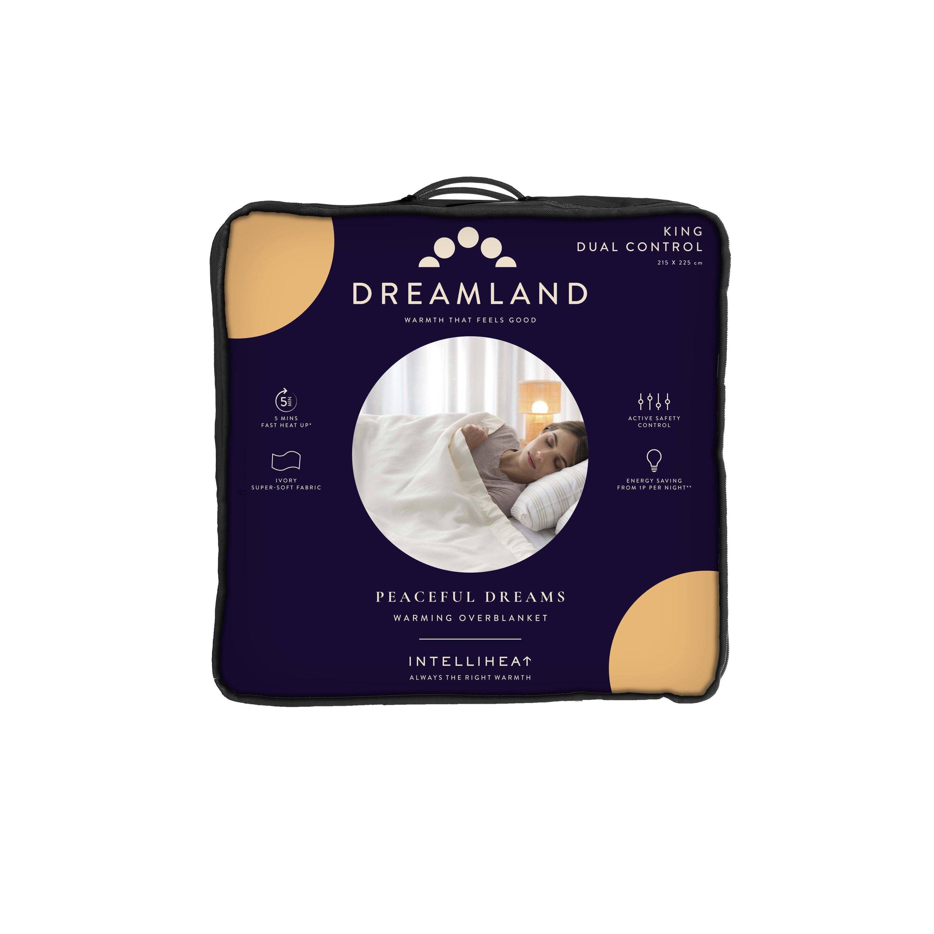 Dreamland Dreamlans King size Heated Blanket Cream