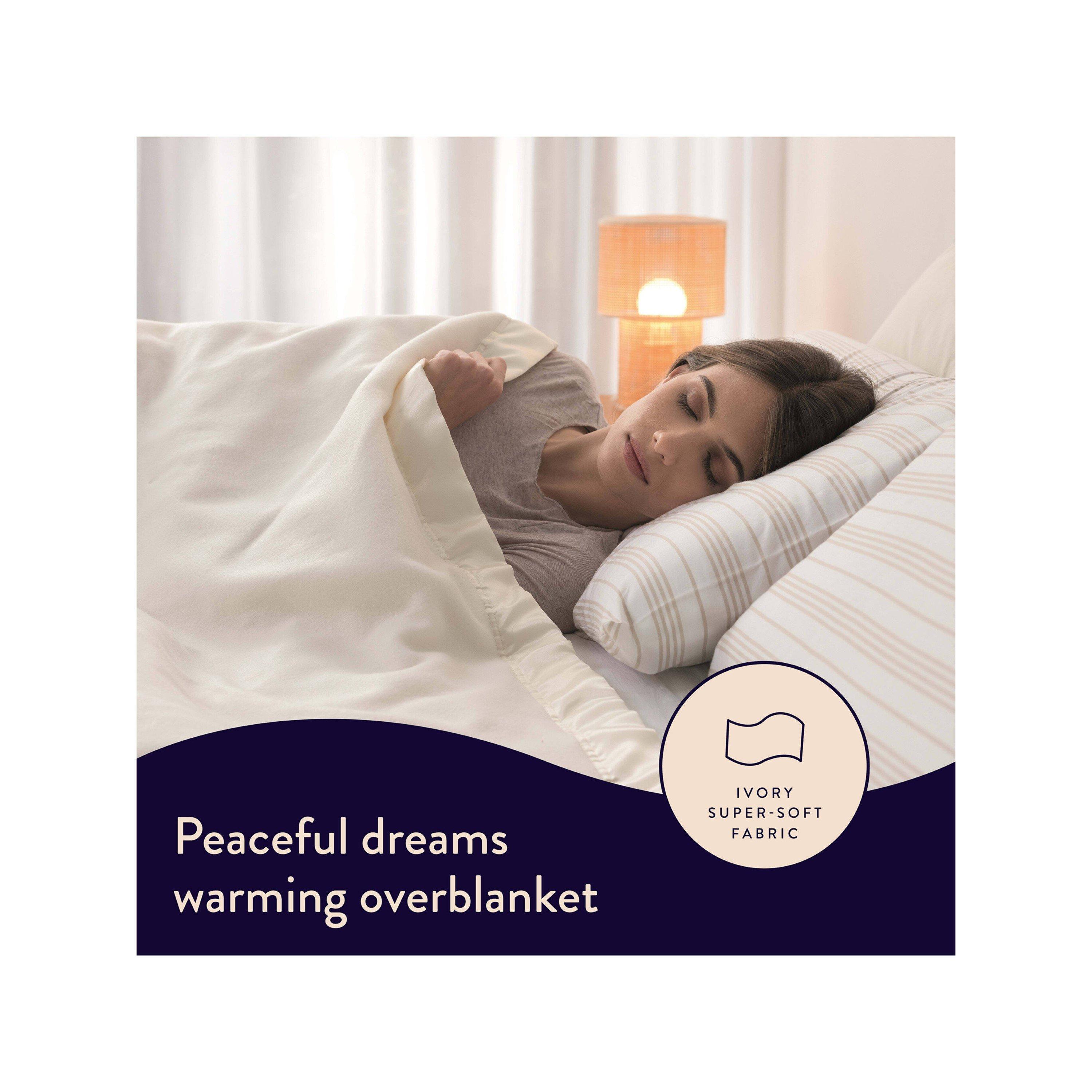 Cream - Dreamland - Dreamlans King size Heated Blanket Cream - 2