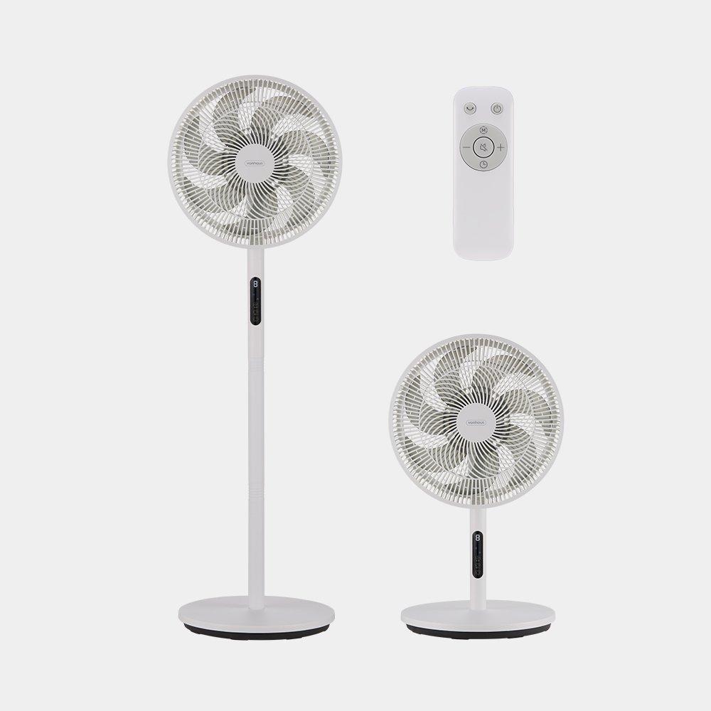 White - VonHaus - VonHaus - 14-inch Pedestal Fan – White - 1