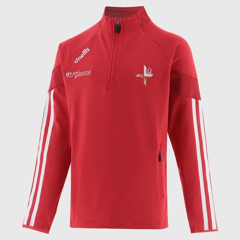 RED/WHITE - ONeills - Kids' Termon Tour 184 Louth Half-Zip Pullover - 1