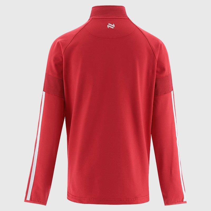RED/WHITE - ONeills - Kids' Termon Tour 184 Louth Half-Zip Pullover - 2