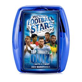 Top Trumps GAME World Football Stars Blue Quiz