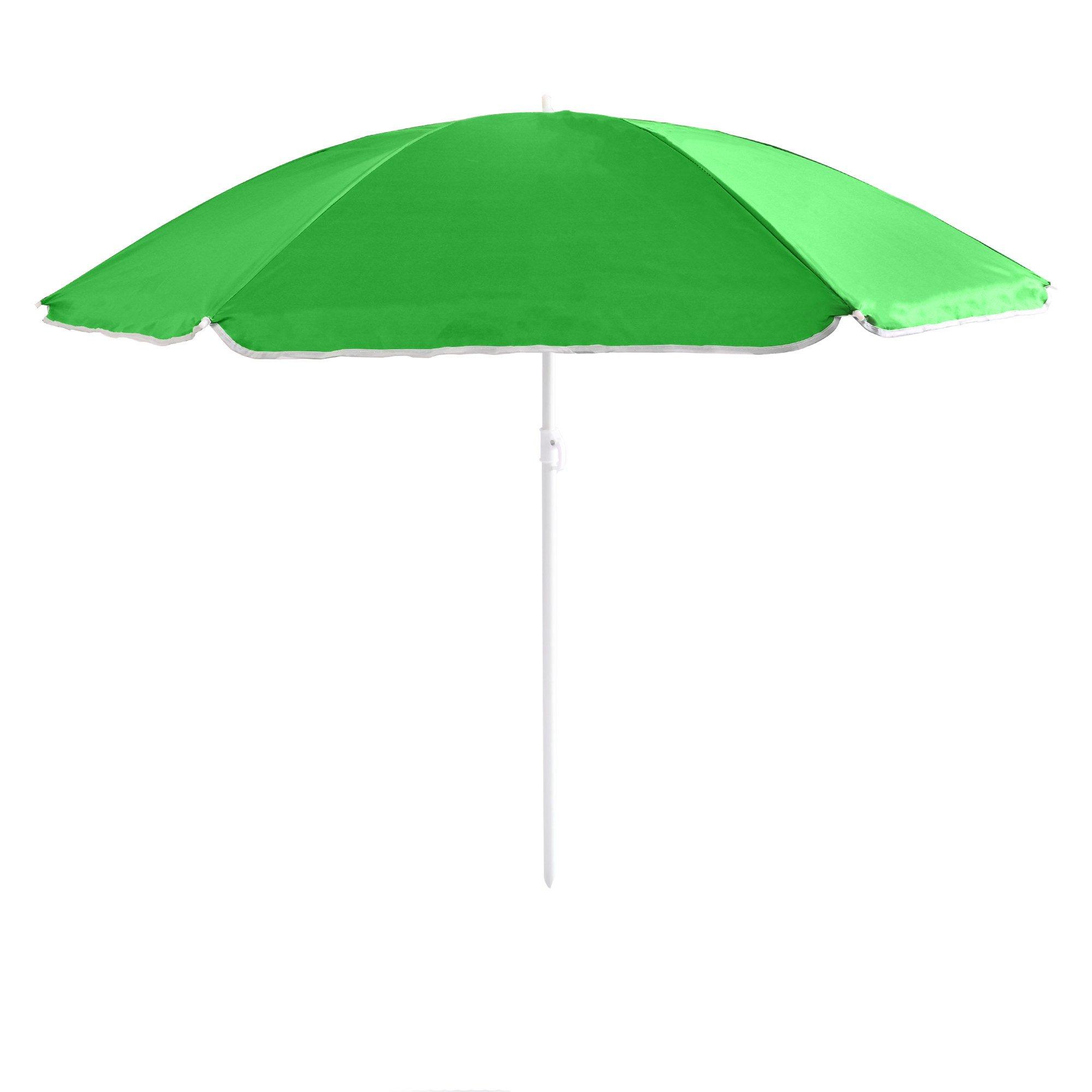 Nalu  Uv Beach Parasol Green - 160cm