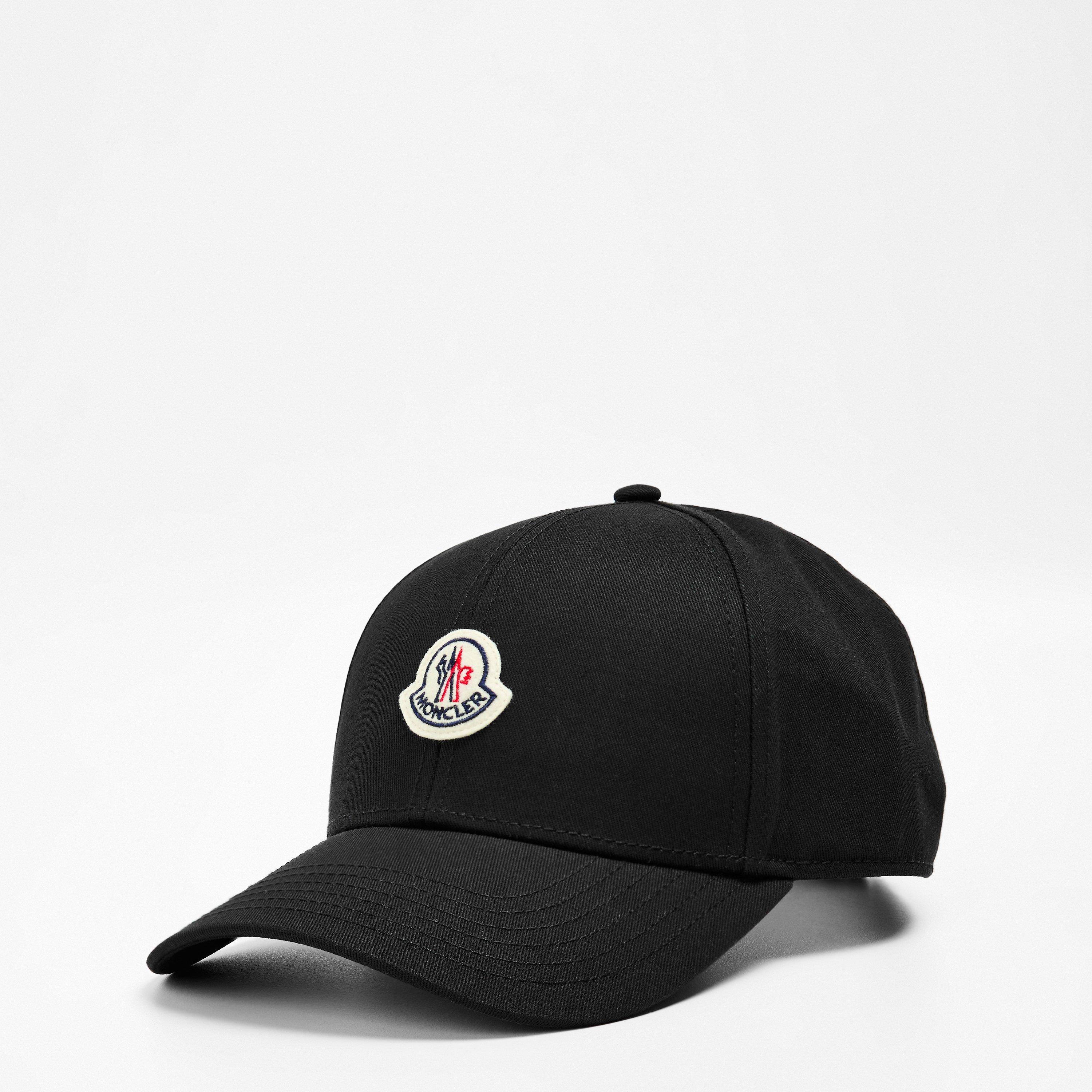 Black 999 - Moncler - Gabardine Baseball Cap - 1