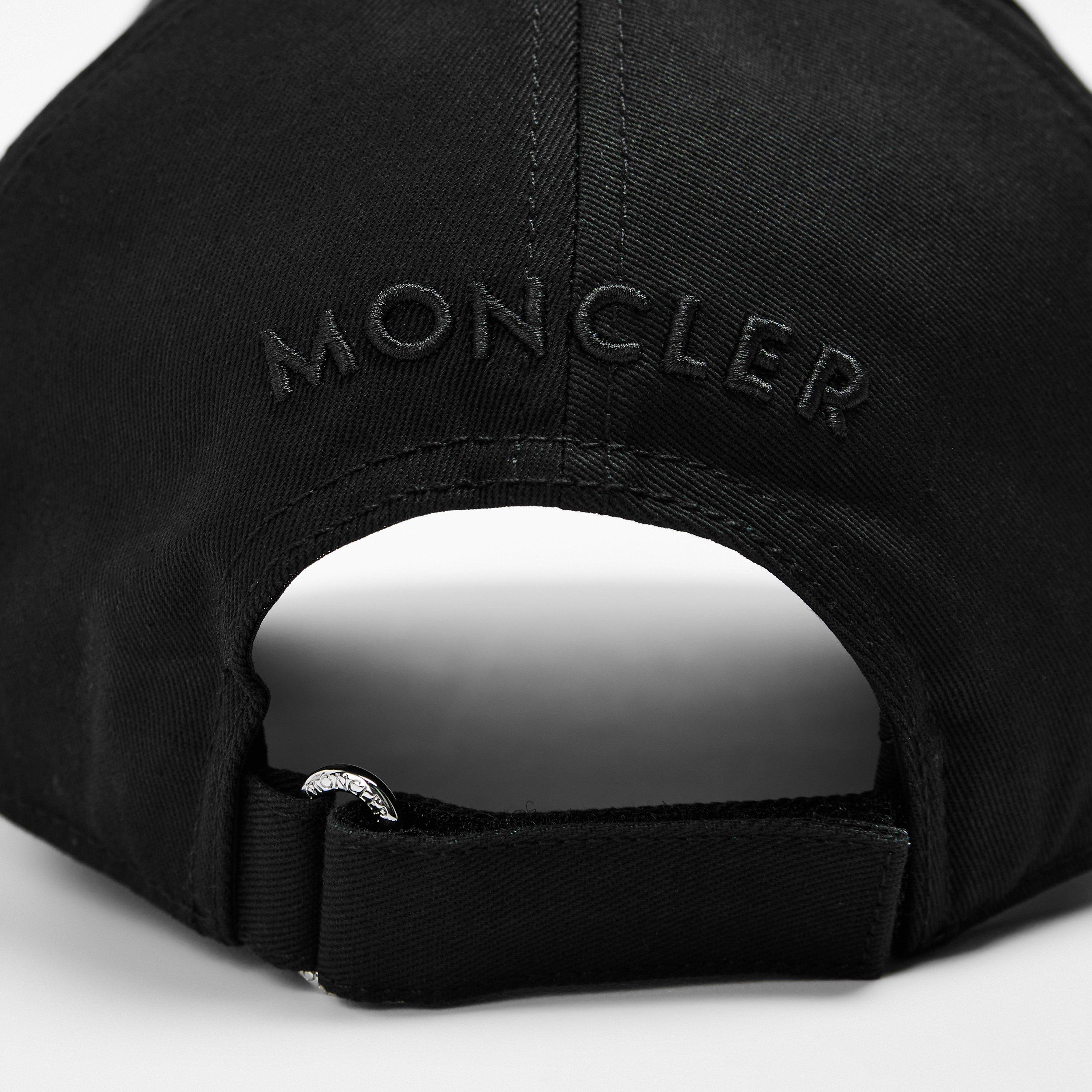 Black 999 - Moncler - Gabardine Baseball Cap - 4