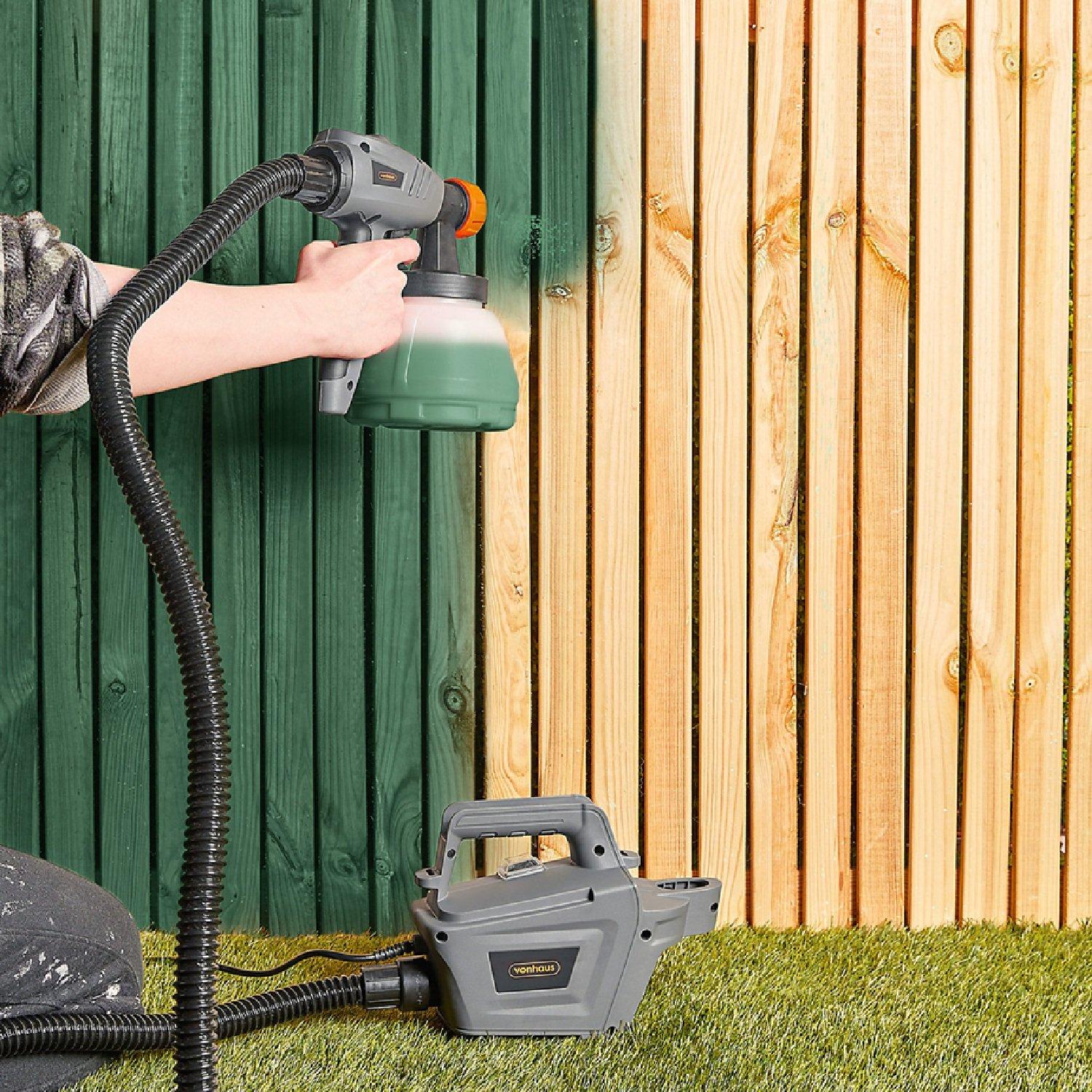 Grey - VonHaus - 800W Paint Sprayer Gun - 8