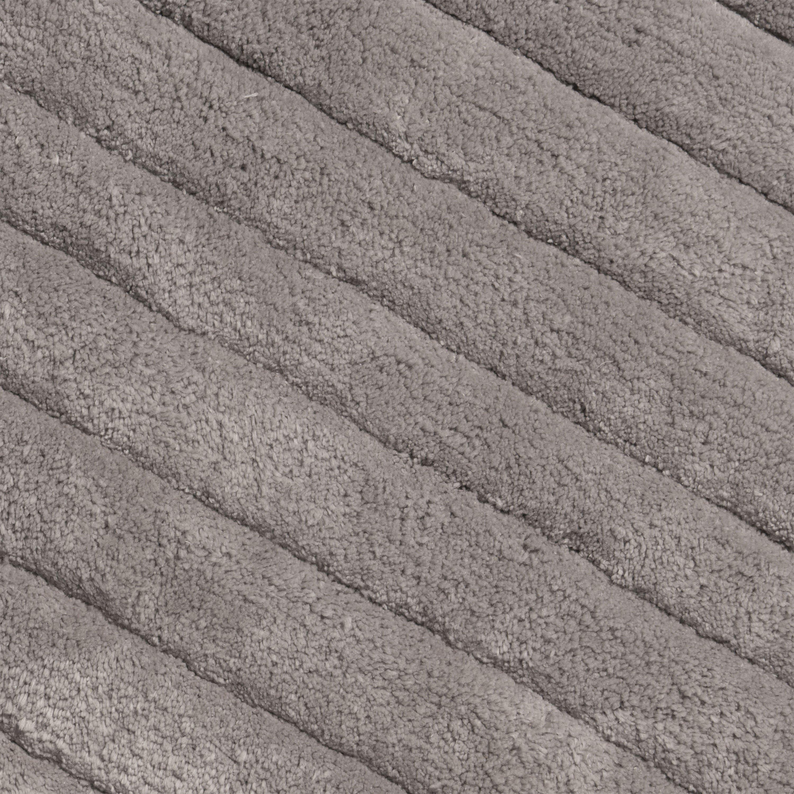 Grey - Croydex - Arched Bath Mat - 4